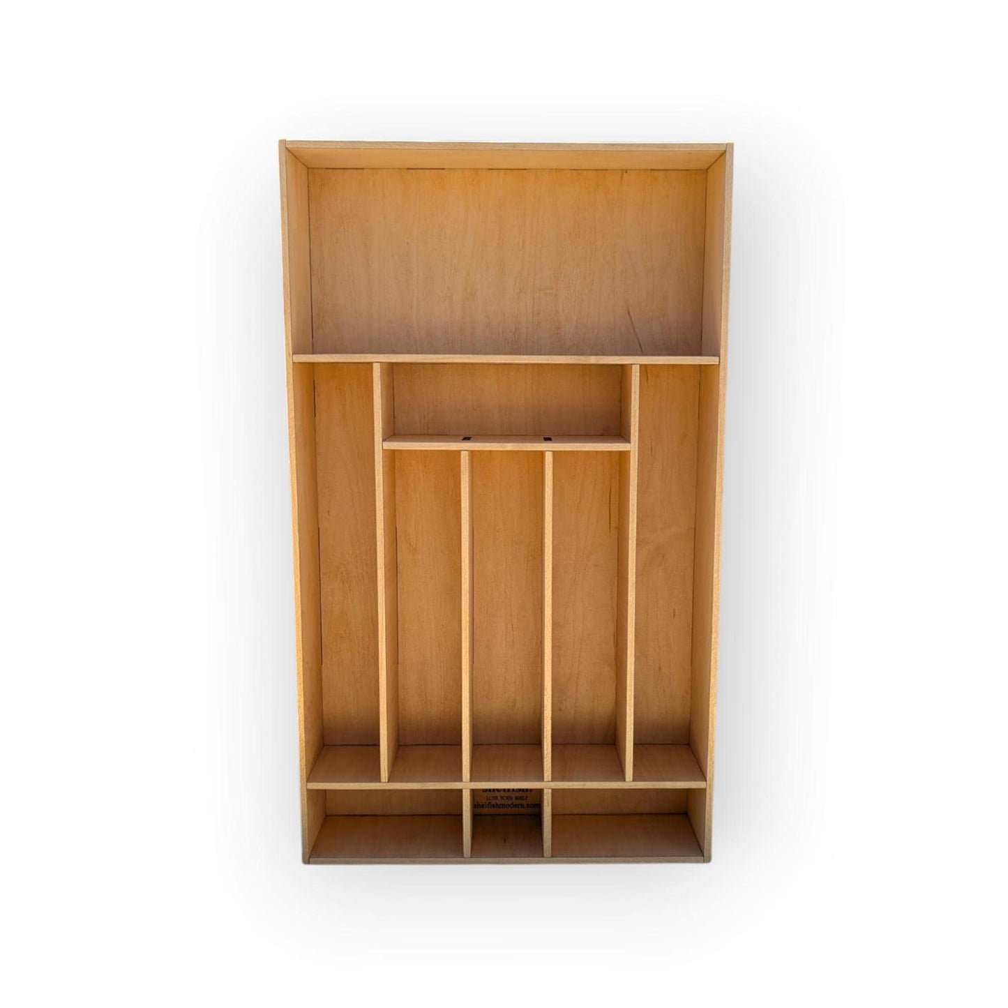 Silverware Wooden Drawer Organizer-Kitchen Drawer Divider #2 - Trinket Shelf - Curio Cabinet