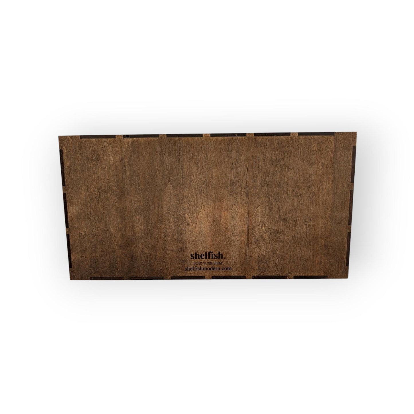 50 Compartment Wooden Display Shelf - 1.5x1.5 - Trinket Shelf - Curio Cabinet