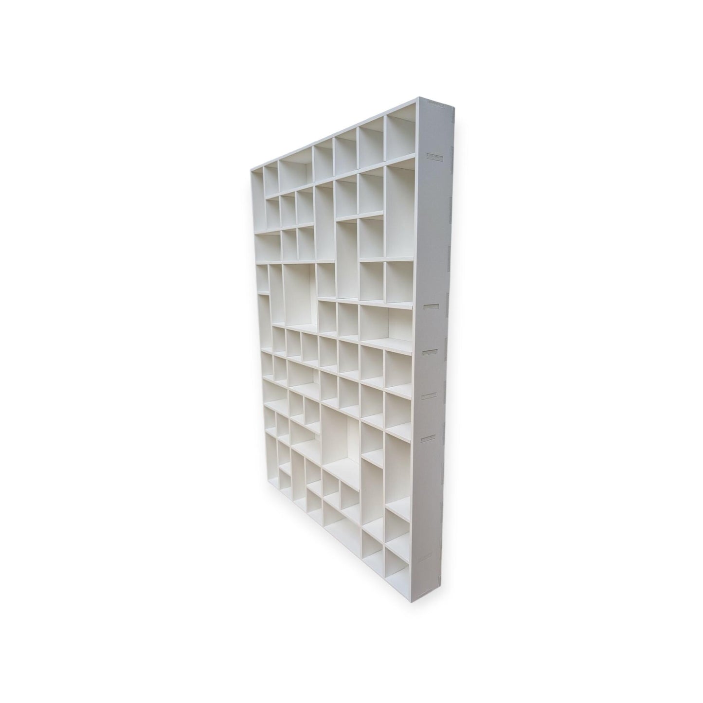Multi Compartment Wooden Display Shelf-Crystal Display Shelf-Curio Cabinet- Knick Knack Display - Printer Tray -Figure Organizer Display #36