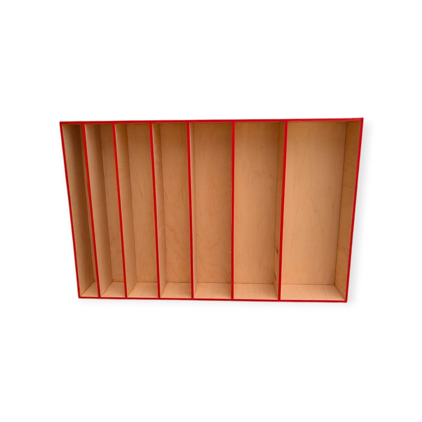 Multi Compartment Wooden Display Shelf-Crystal Display Shelf -Curio Cabinet- Knick Knack Display - Printer Tray-Figure Organizer Display #38