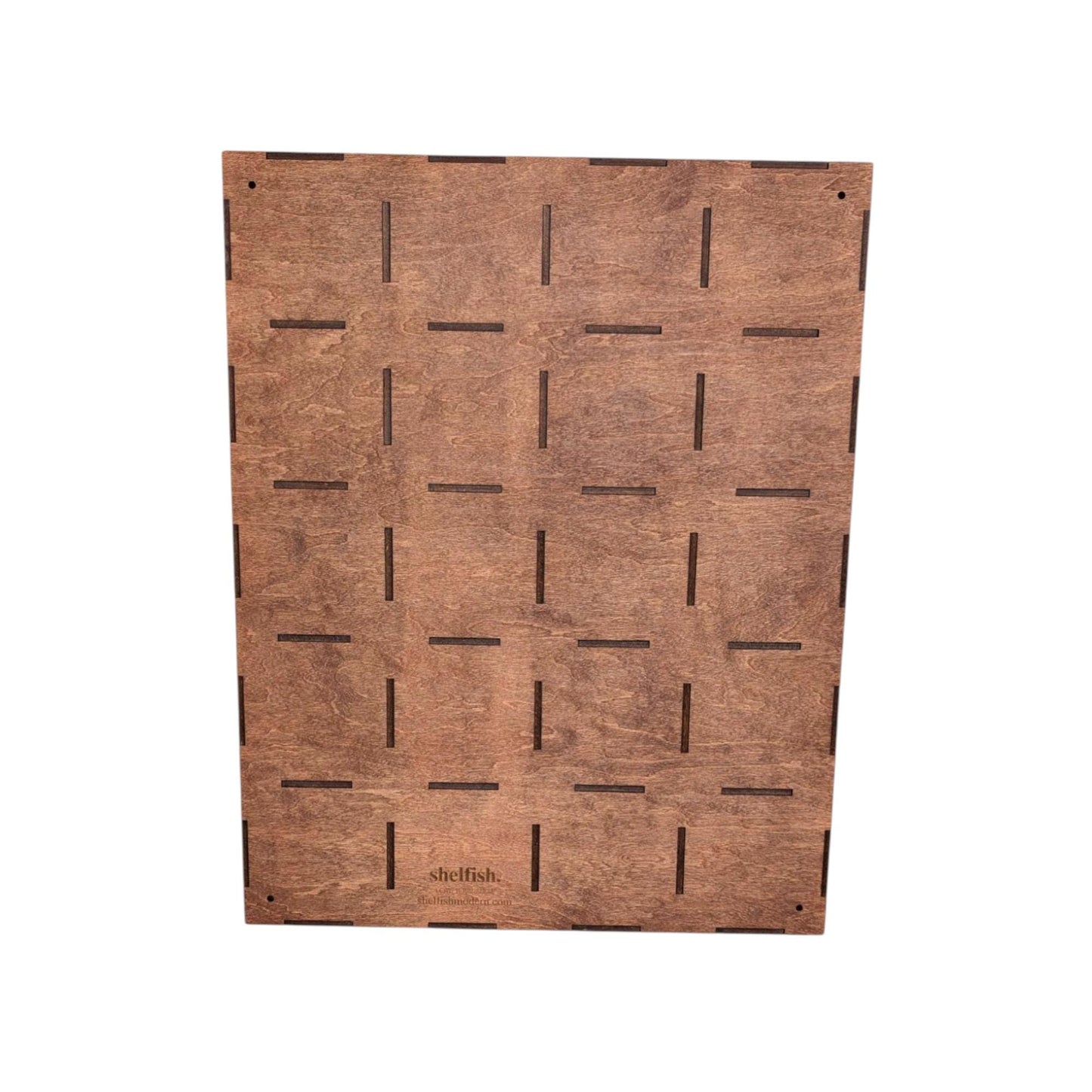 20 Compartment Wooden Display Shelf - 4x4 - Trinket Shelf - Curio Cabinet