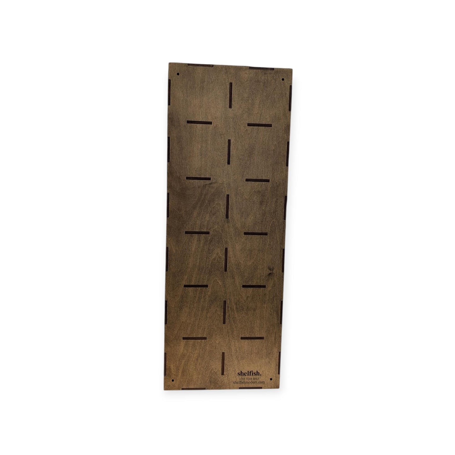 12 Compartment Wooden Display Shelf - 4.75x4.3 - Trinket Shelf - Curio Cabinet