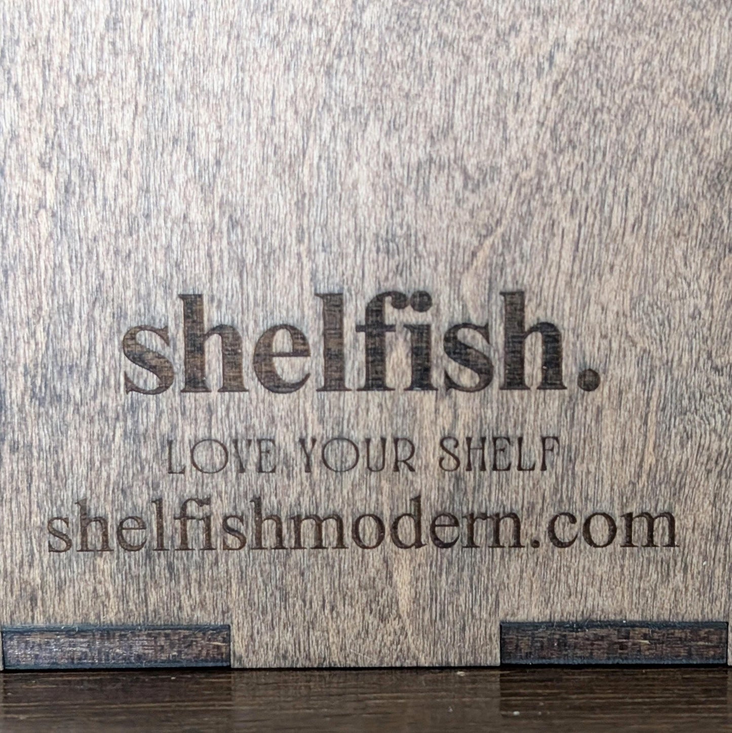 30 Compartment Wooden Display Shelf - 2x2 - Trinket Shelf - Curio Cabinet