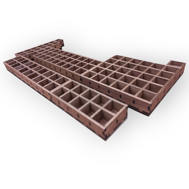 Periodic Table Display Shelf Standard