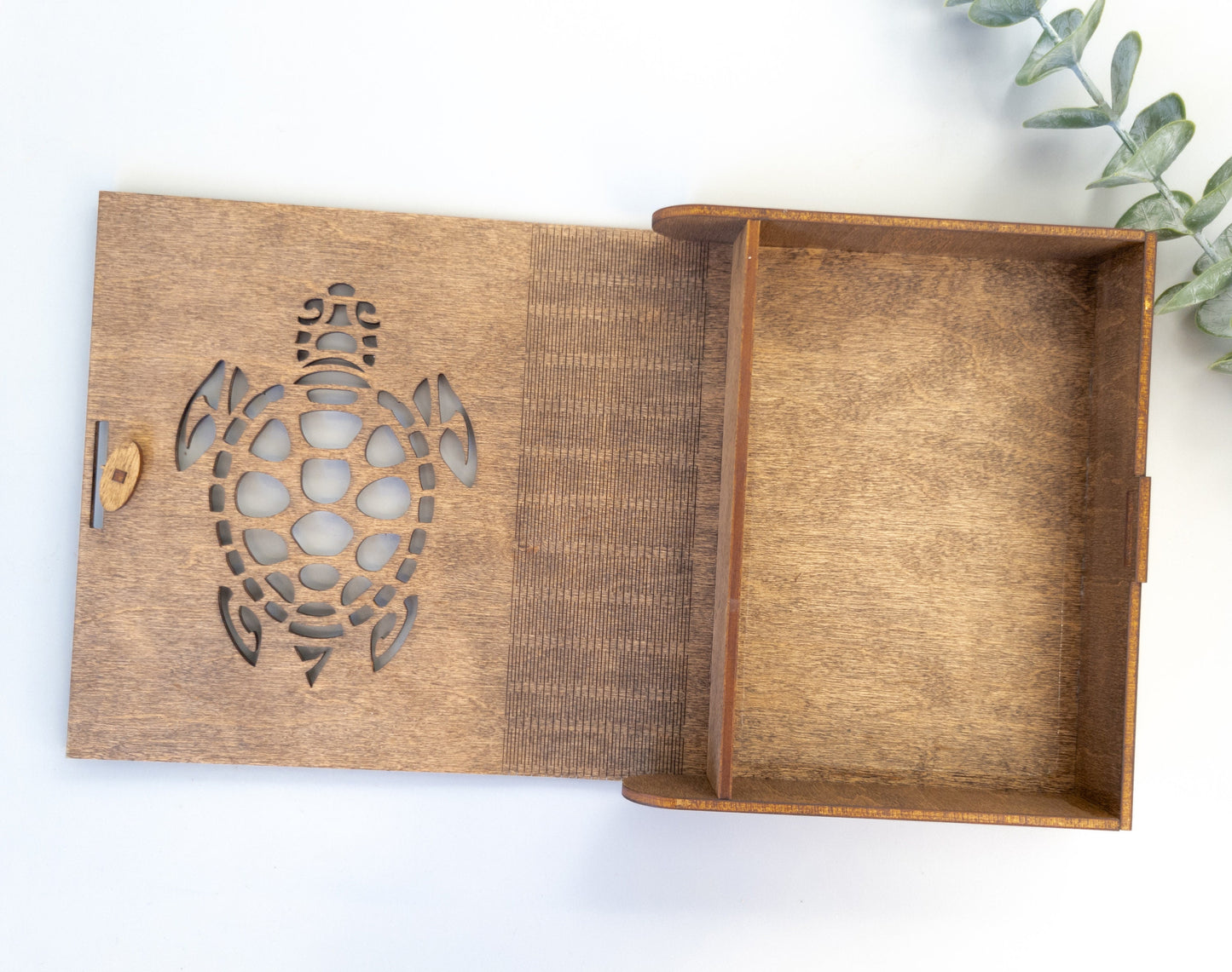 Sea Turtle Box - Custom Box - Jewelry Box- Turtle Gift - Custom Gift Box - Ocean Box Decor - Turtle Decor - Sea Turtle Decor Gift