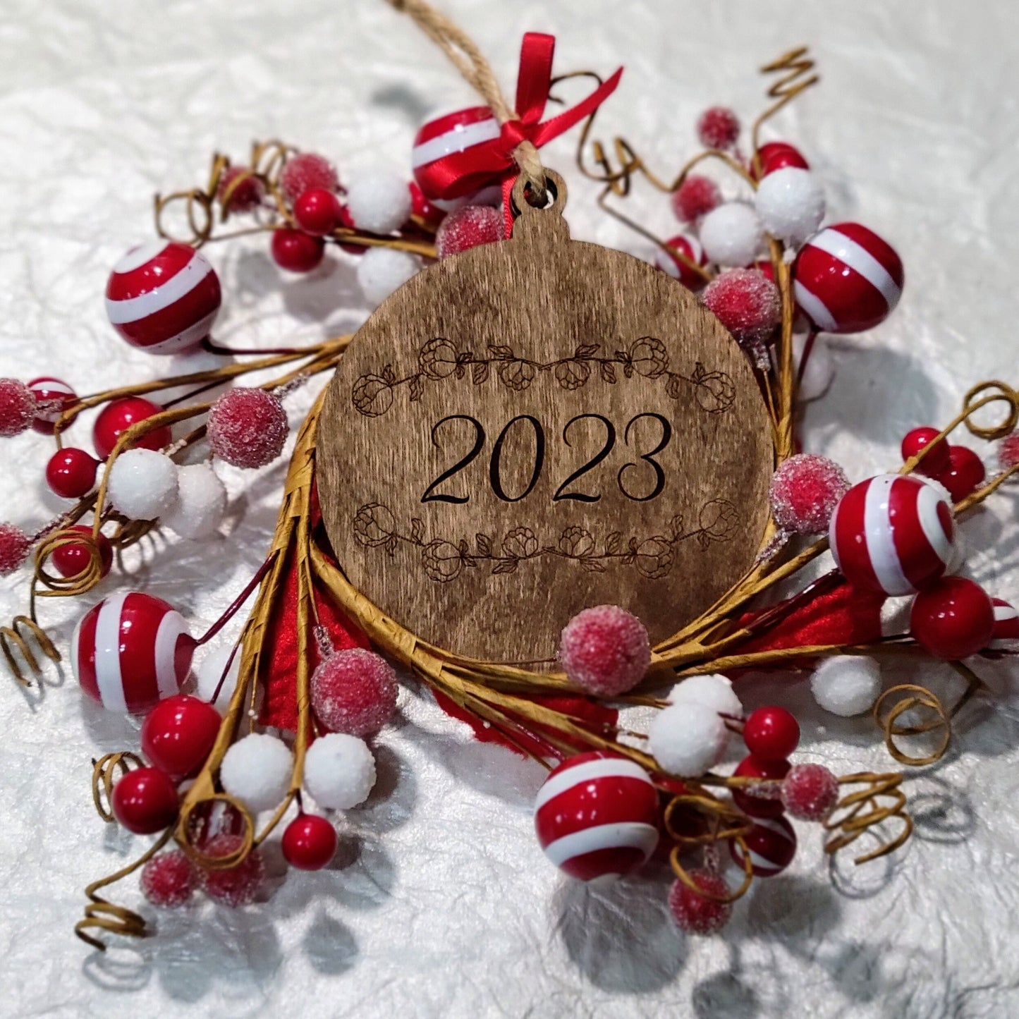 All I Want Mirror Christmas Ornament - Heirloom Ornament - Christmas Gift - Custom Ornament - All I Want is You Ornament