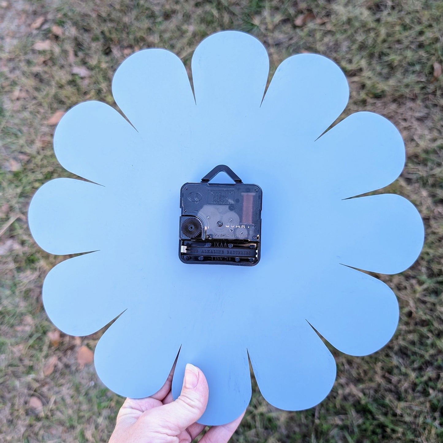 Retro Vintage 1970s Inspired Daisy Wall Clock - Funky Wall Clock - Retro Clock - Flower Power - Nursery Clock - Kitchen Clock - Flower Clock