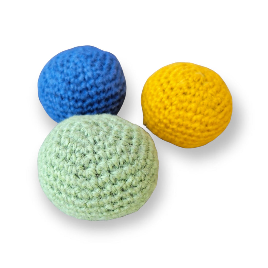 Hemp Hacky Sacks - Plastic Free Hacky Sack - Plastic Free Stress Ball Fidget - Lightweight Hacky Sack