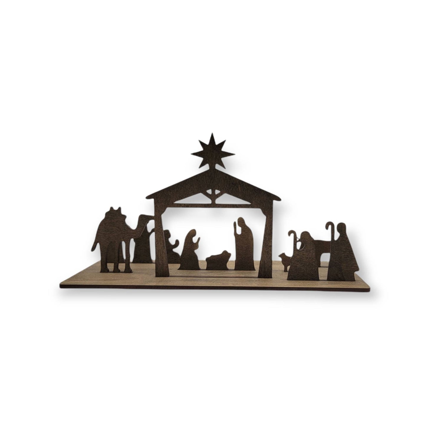 Minimalist Nativity Scene