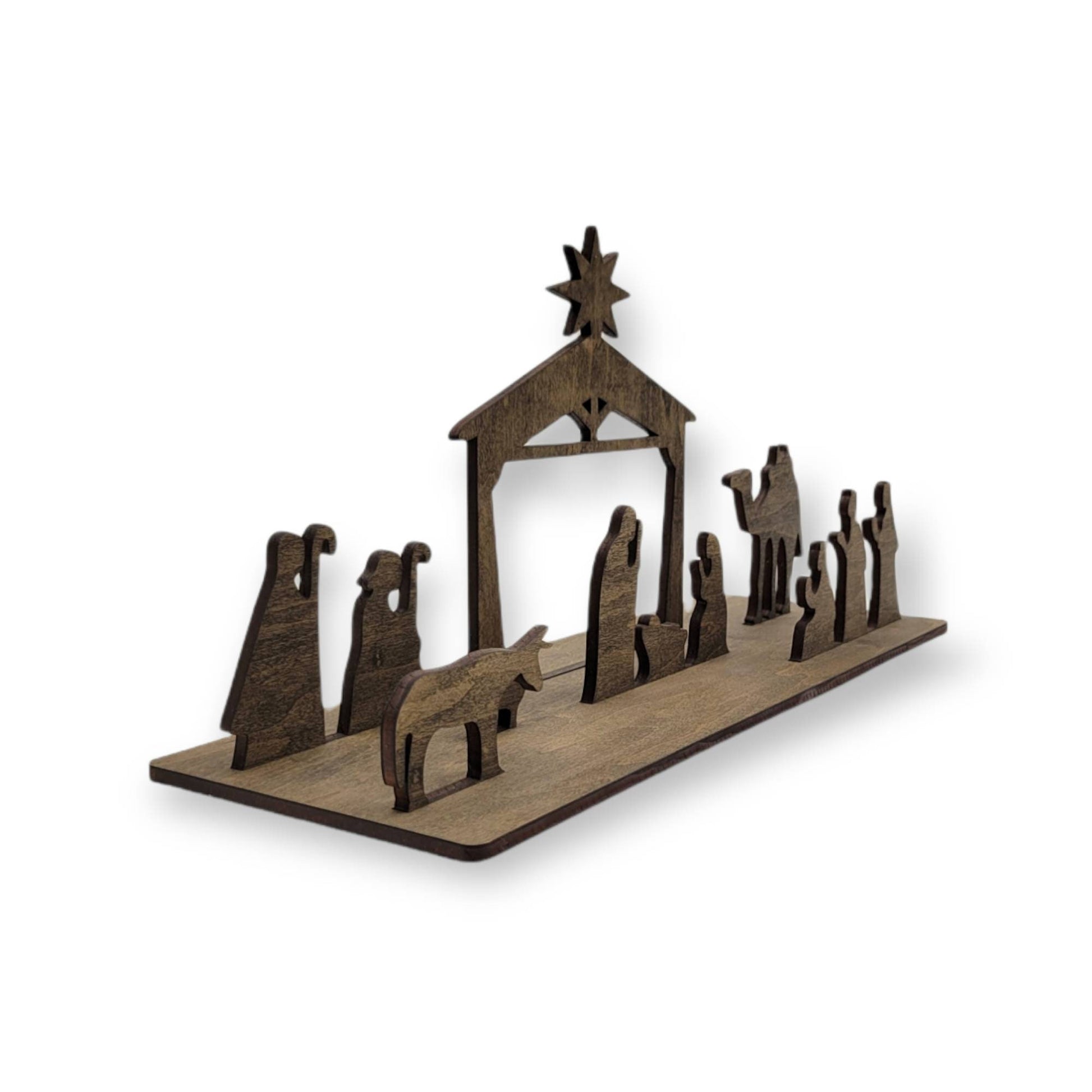 Minimalist Nativity Scene