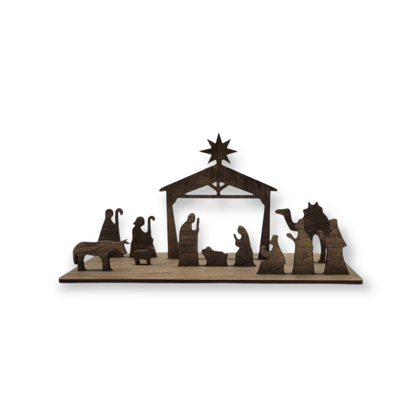 Minimalist Nativity Scene