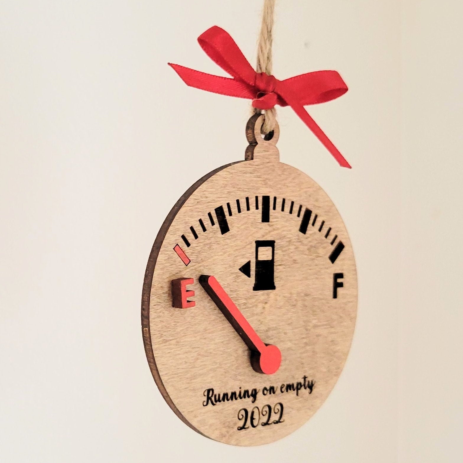 Funny Gas Prices Christmas Ornament