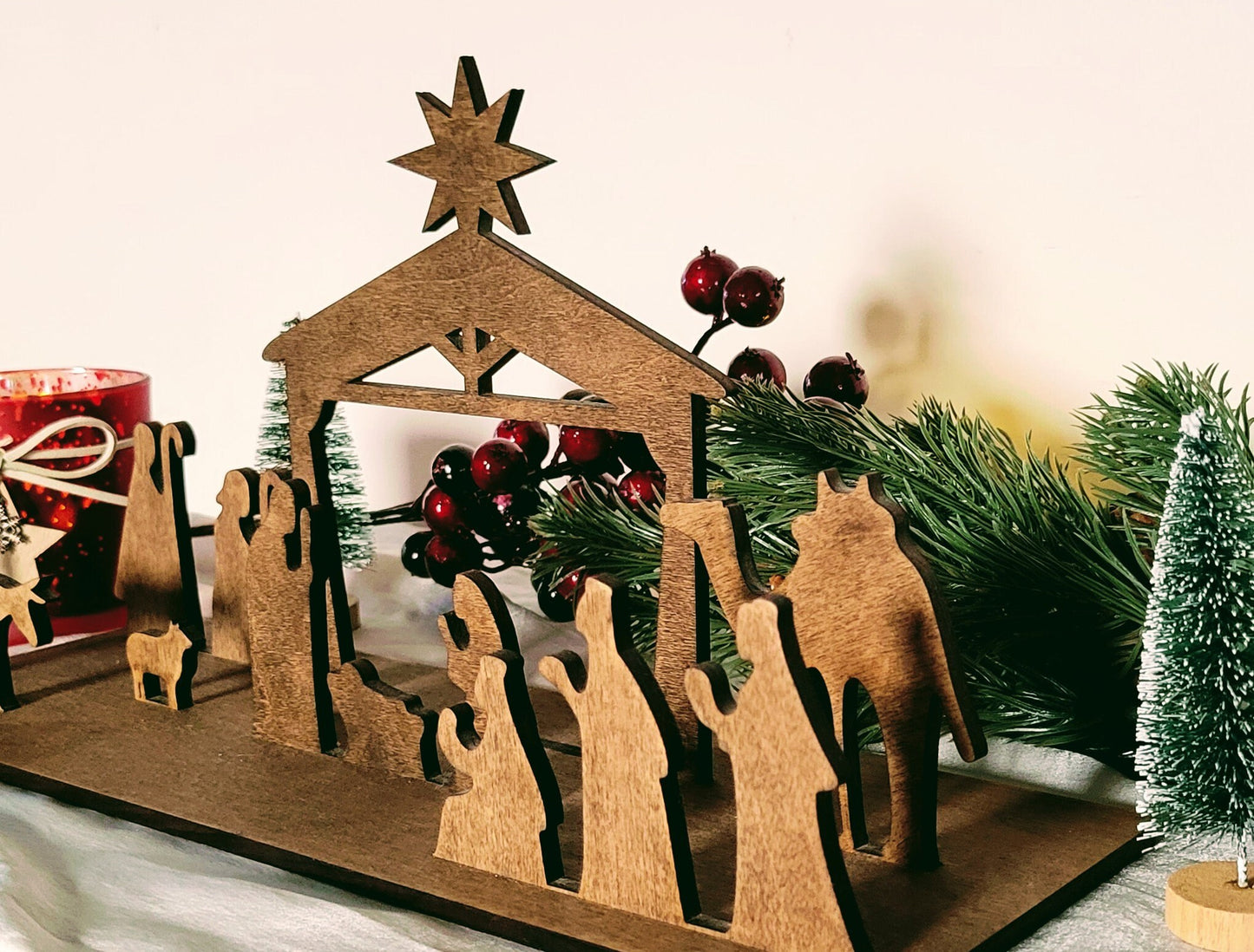 Minimalist Nativity Scene