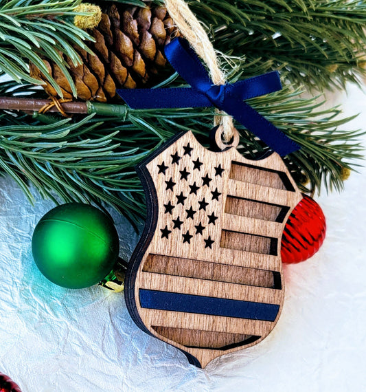 Police Officer Christmas Ornament