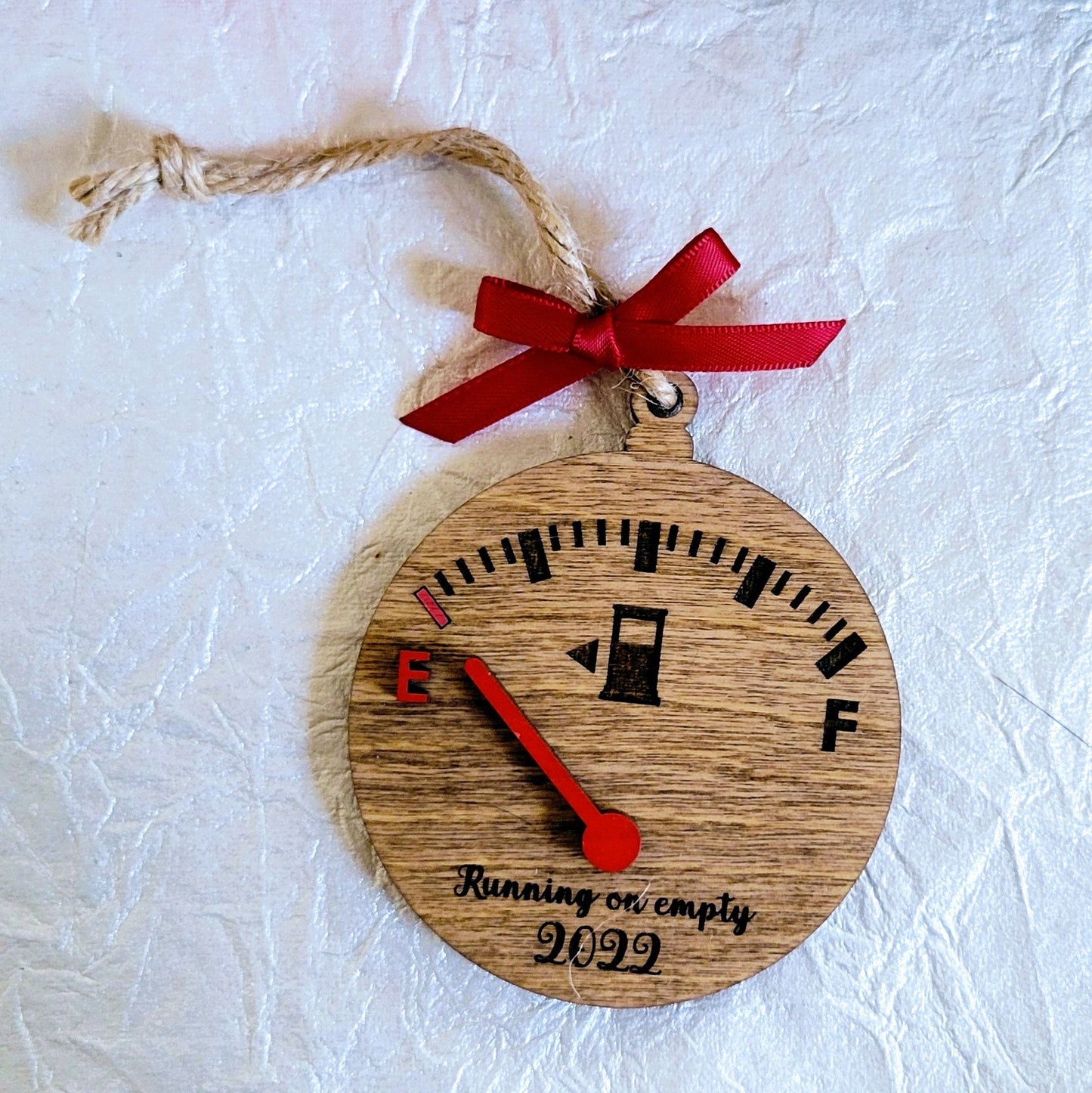 Funny Gas Prices Christmas Ornament