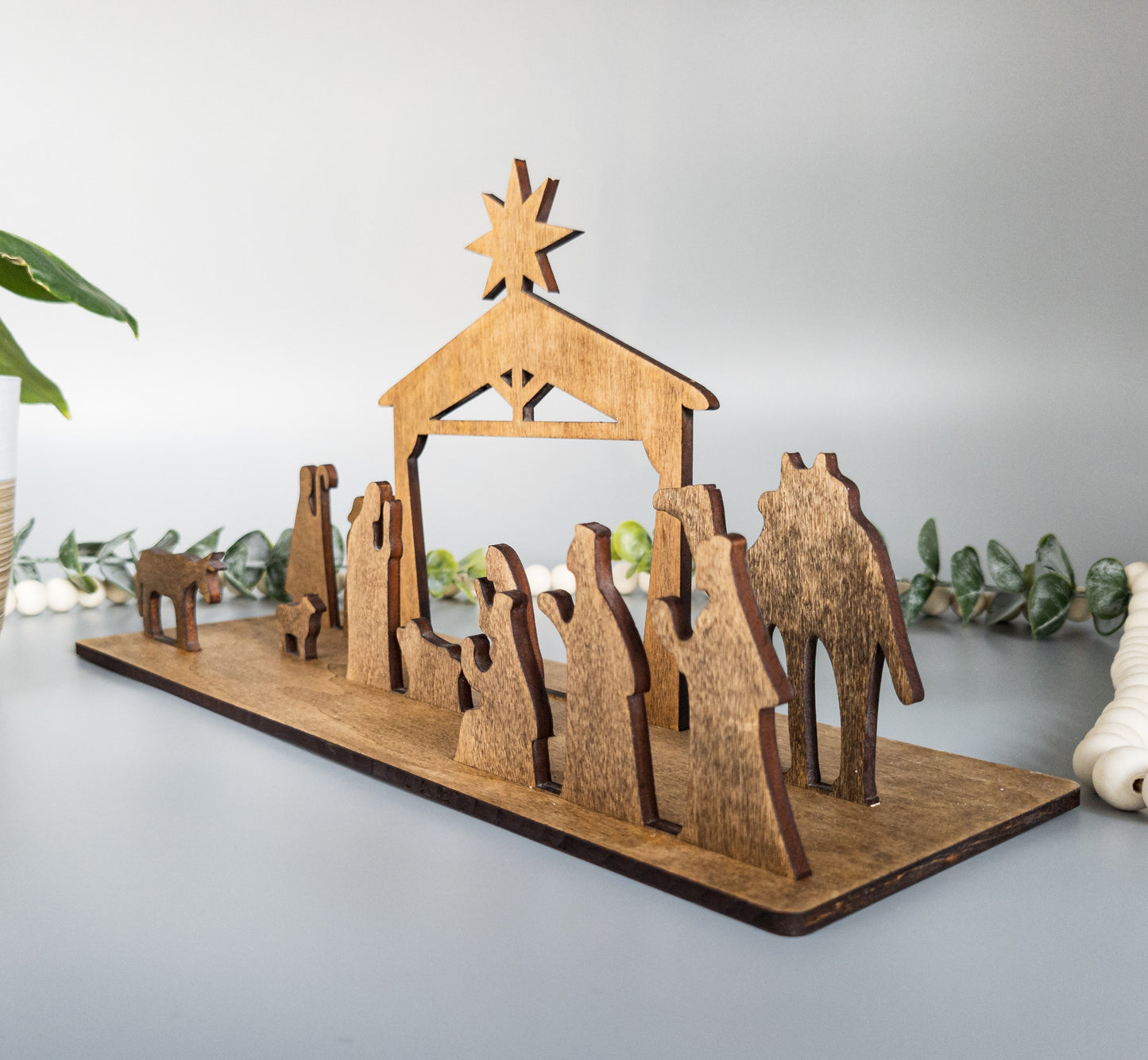 Minimalist Nativity Scene