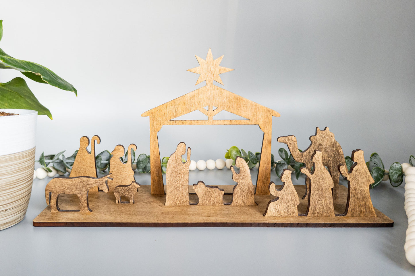 Minimalist Nativity Scene
