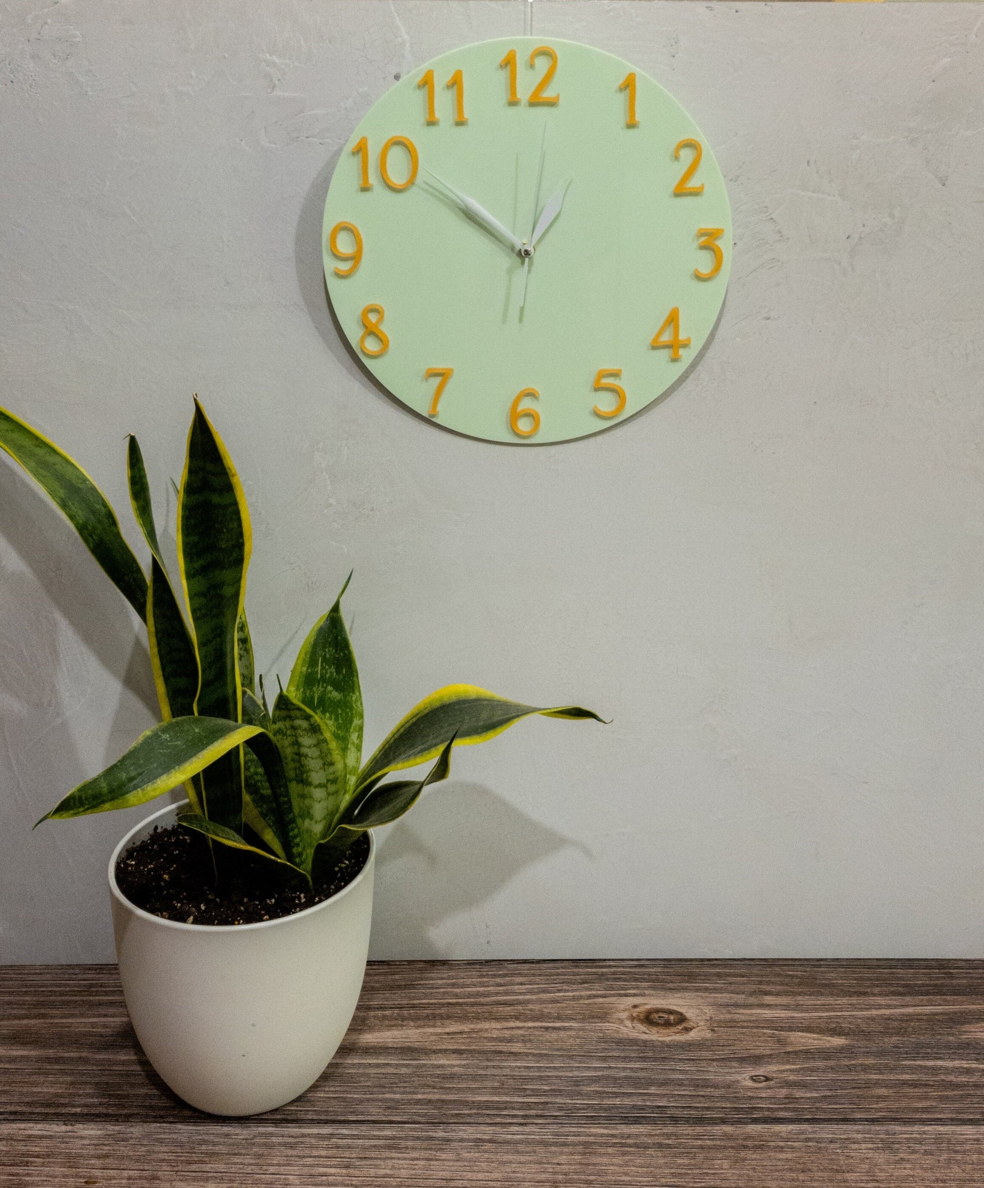 Honeydew Modern Wall Clock