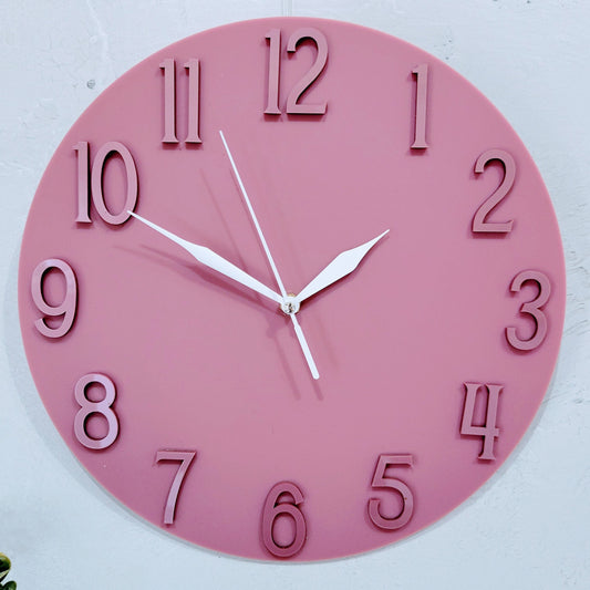 Monochrome Wall Clock