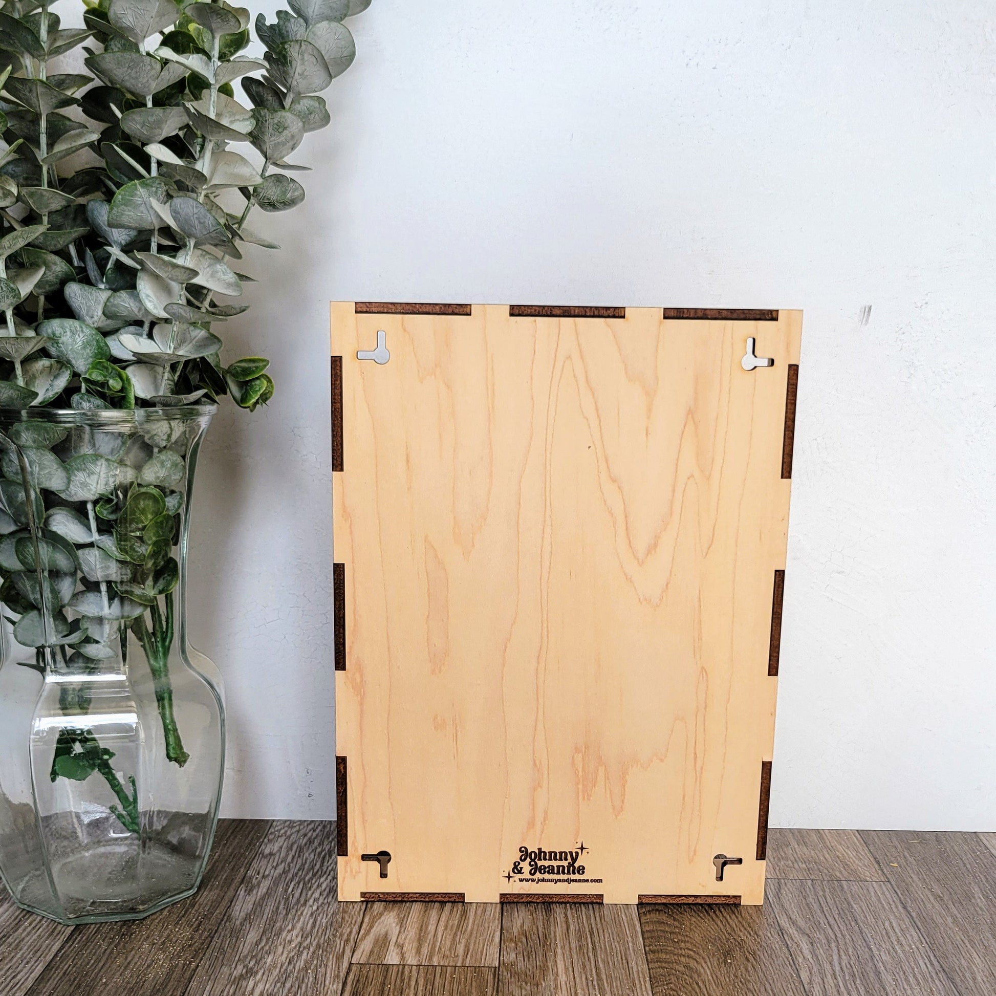 9 Compartment Wooden Display Shelf - 2.5x3.5 - Trinket Shelf - Curio Cabinet