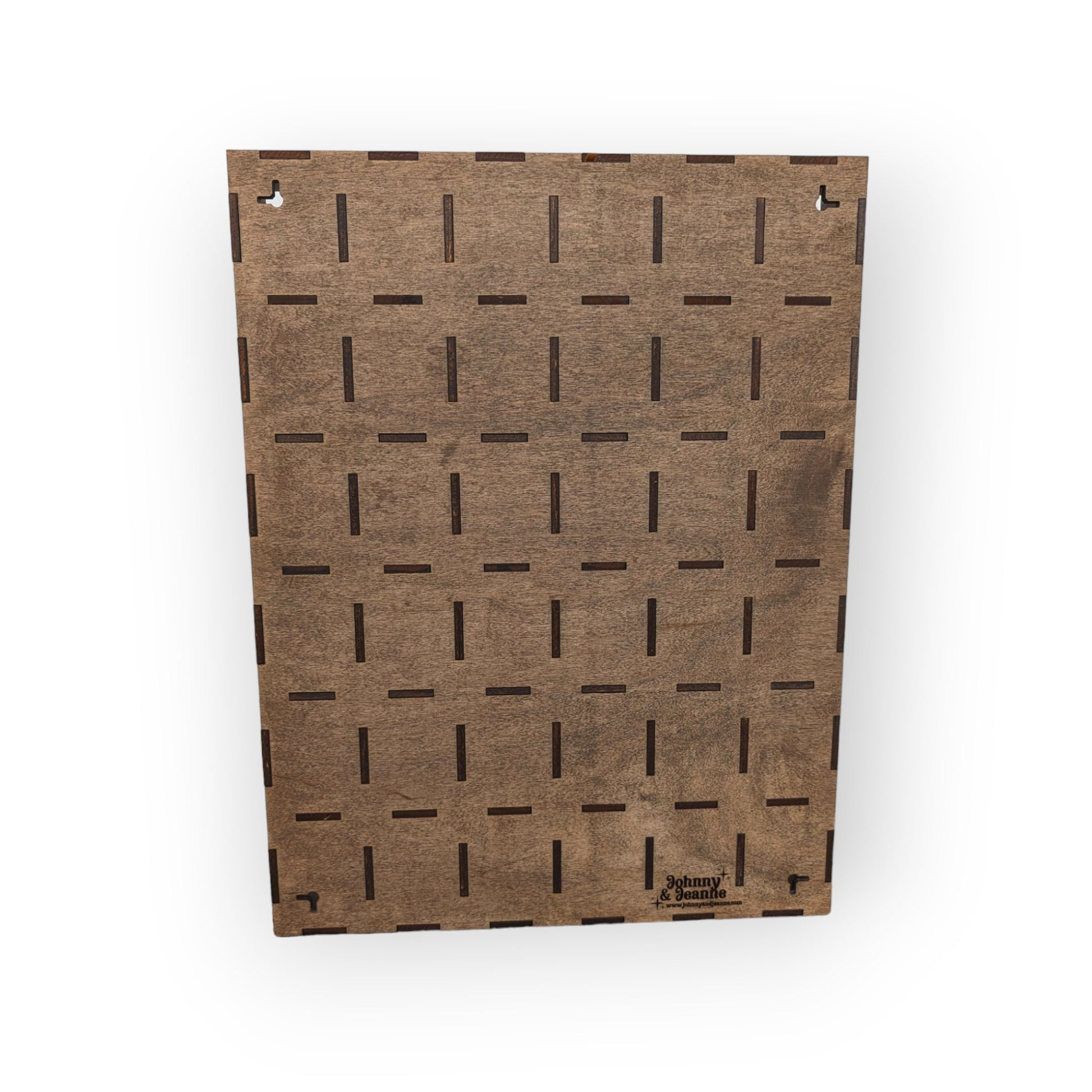 36 Compartment Wooden Display Shelf - 3x2.25 - Trinket Shelf - Curio Cabinet