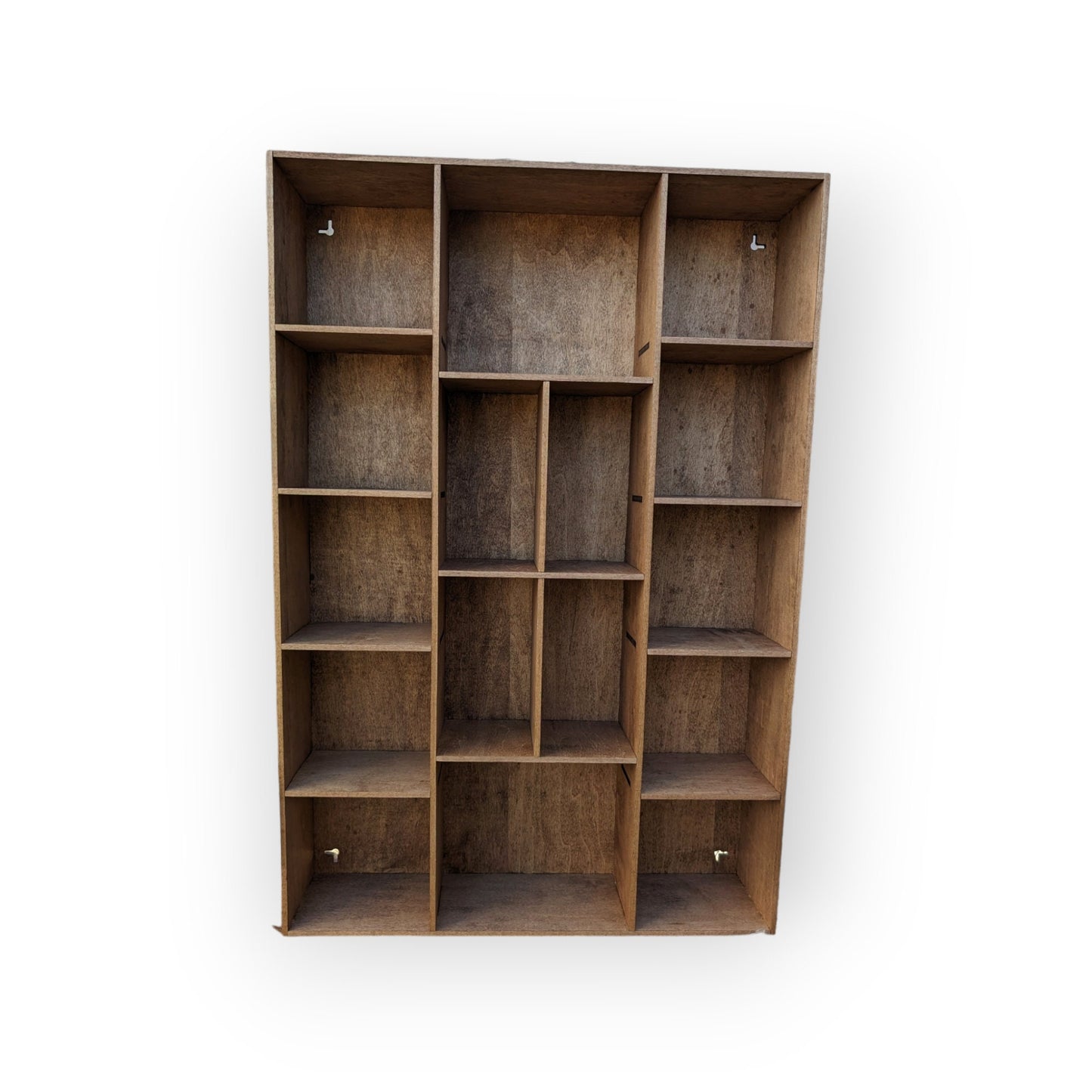 Shadow Box Wooden Display Shelf - Wall Cubby Shelf - Multiple Compartment Sizes - #10 - Trinket Shelf - Curio Cabinet