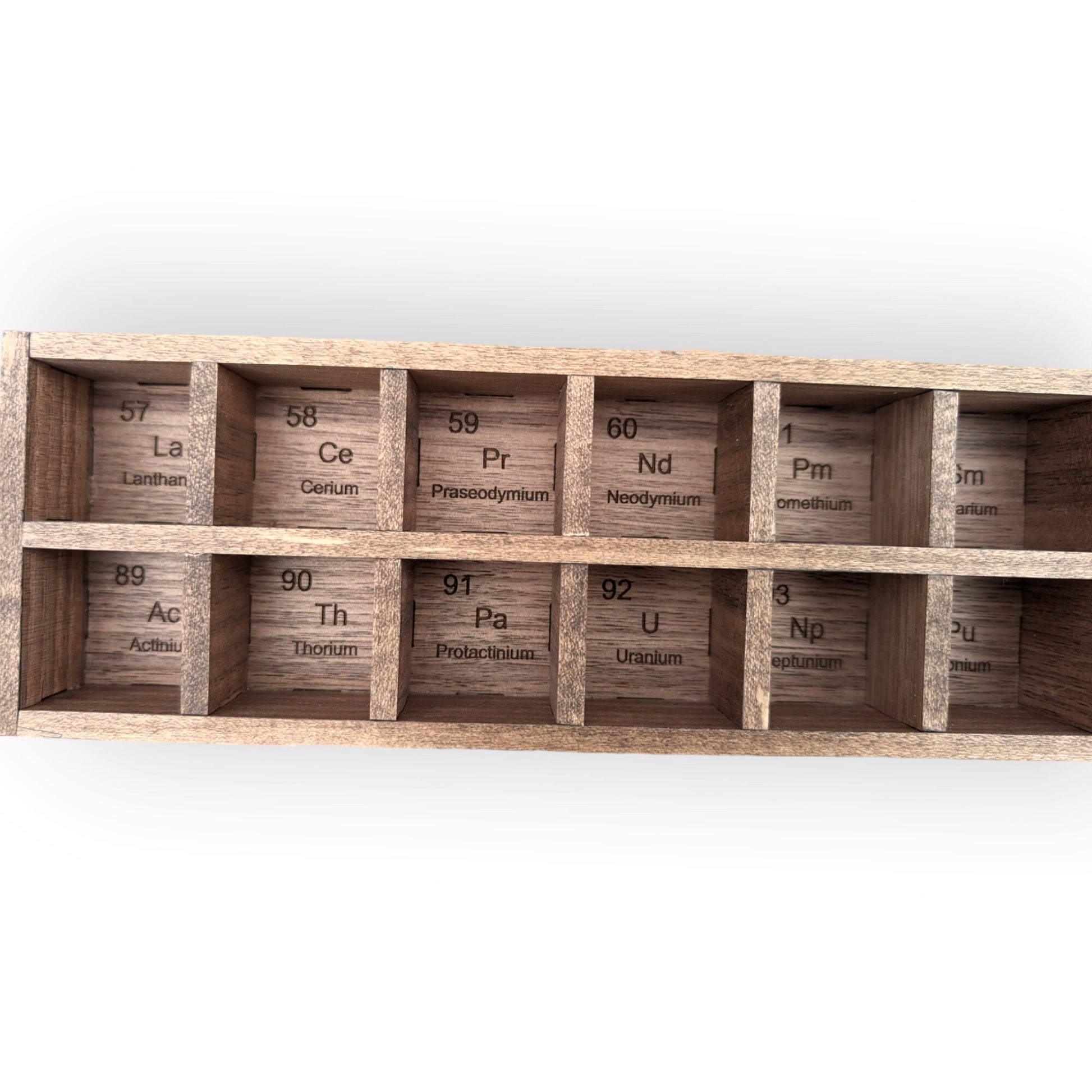Periodic table Shelf - Table of the Elements Display Shelf - Scientific Education Tools - Scientist Gift - Teacher Gift
