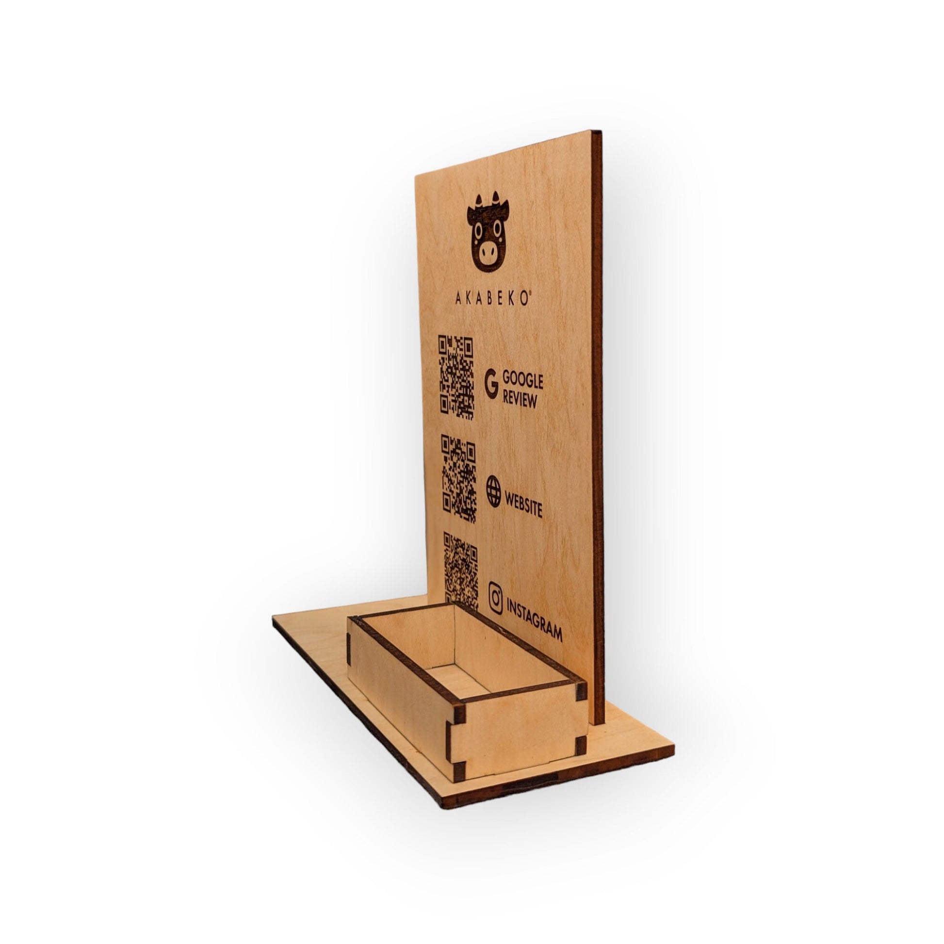 Custom Multi QR Code Stand - QR Code Checkout Sign - Scan Here QR Code Sign - qr code sign