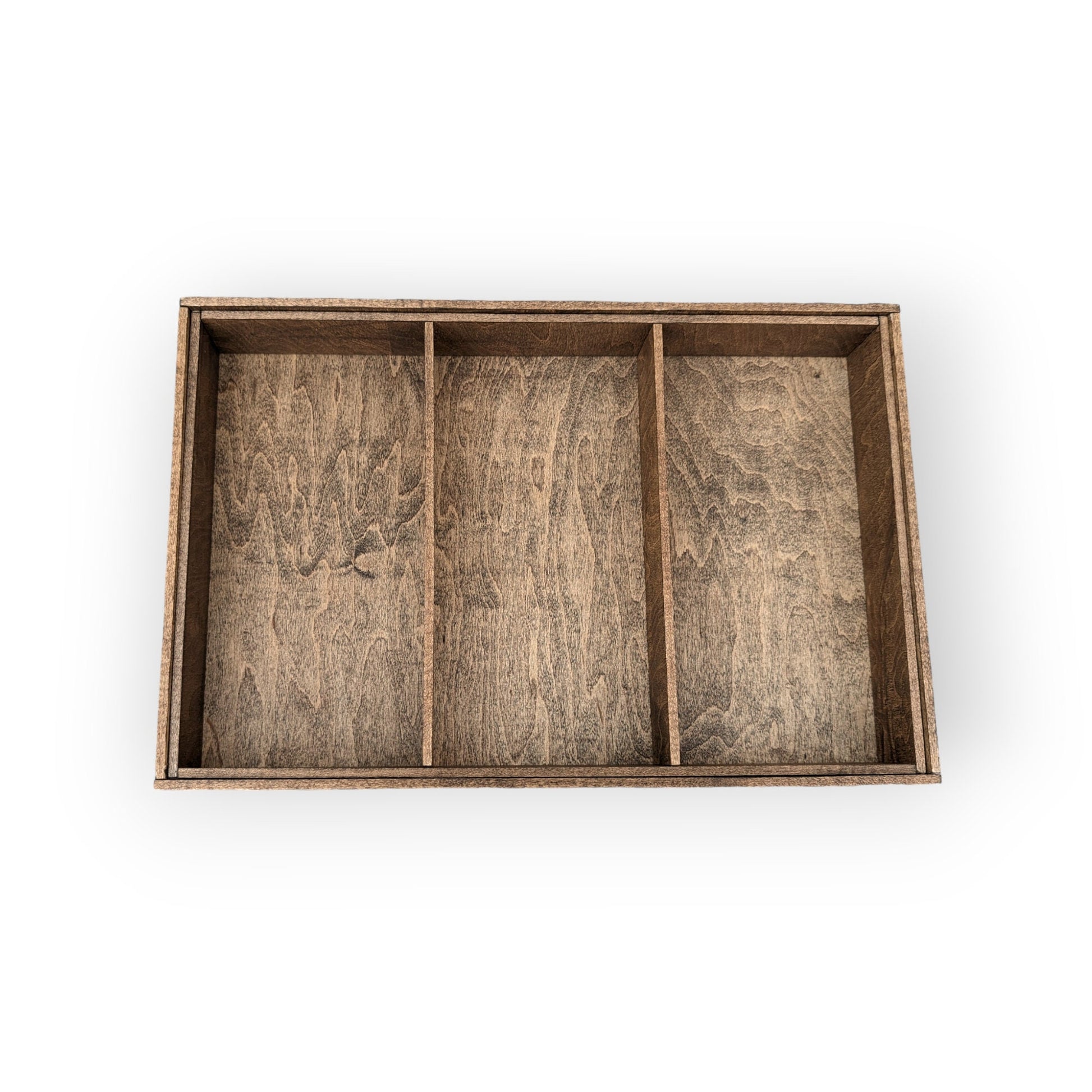 Custom Compartment Wooden Display Box
