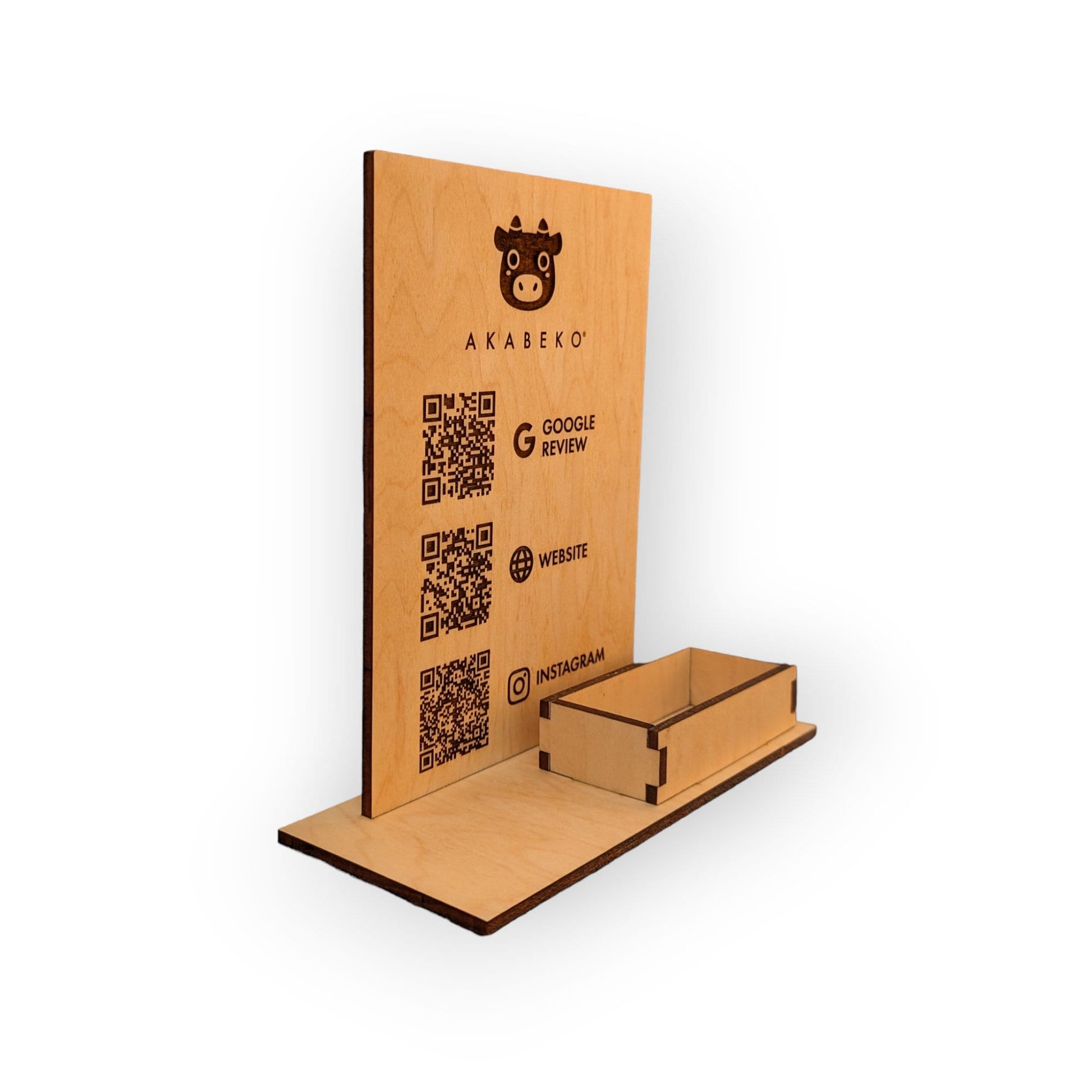 Custom Multi QR Code Stand - QR Code Checkout Sign - Scan Here QR Code Sign - qr code sign