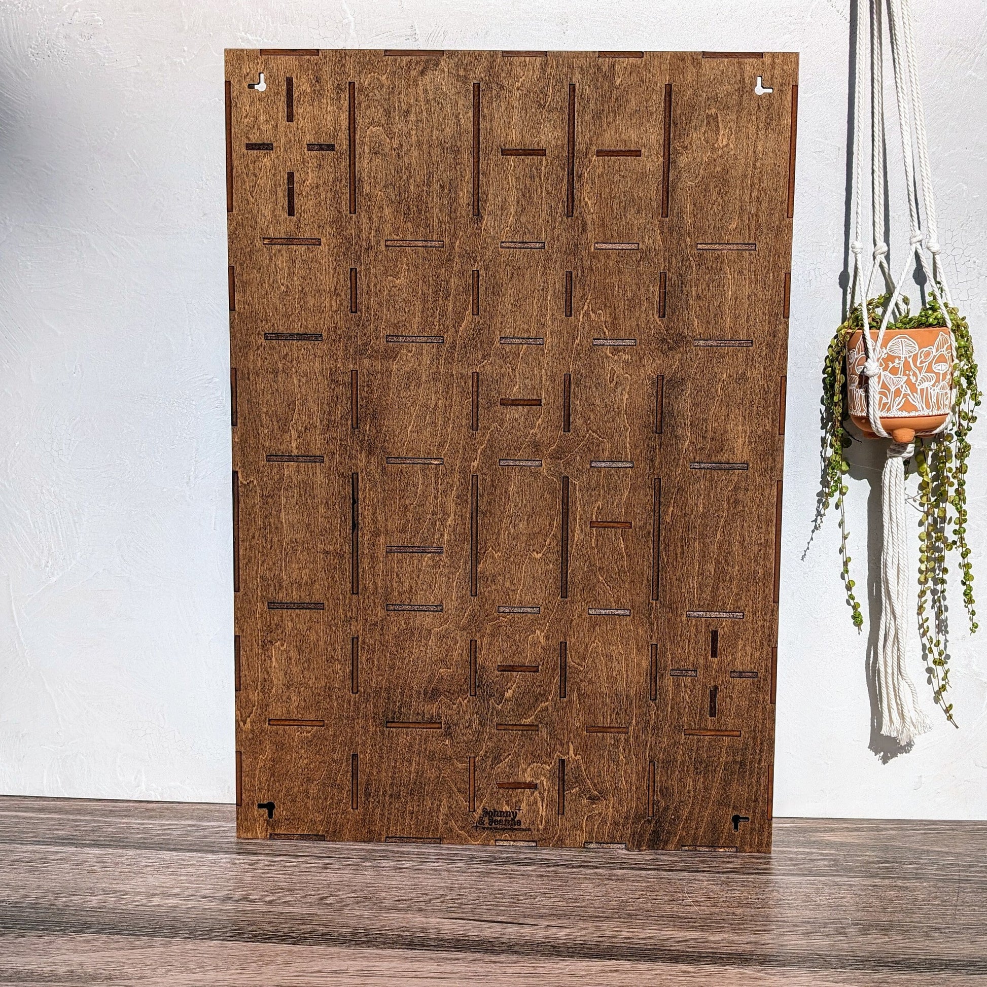 Shadow Box Wooden Display Shelf - Wall Cubby Shelf - Multiple Compartment Sizes - #5 - Trinket Shelf - Curio Cabinet