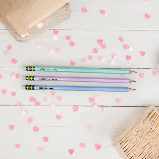 Personalized Pastel Pencils