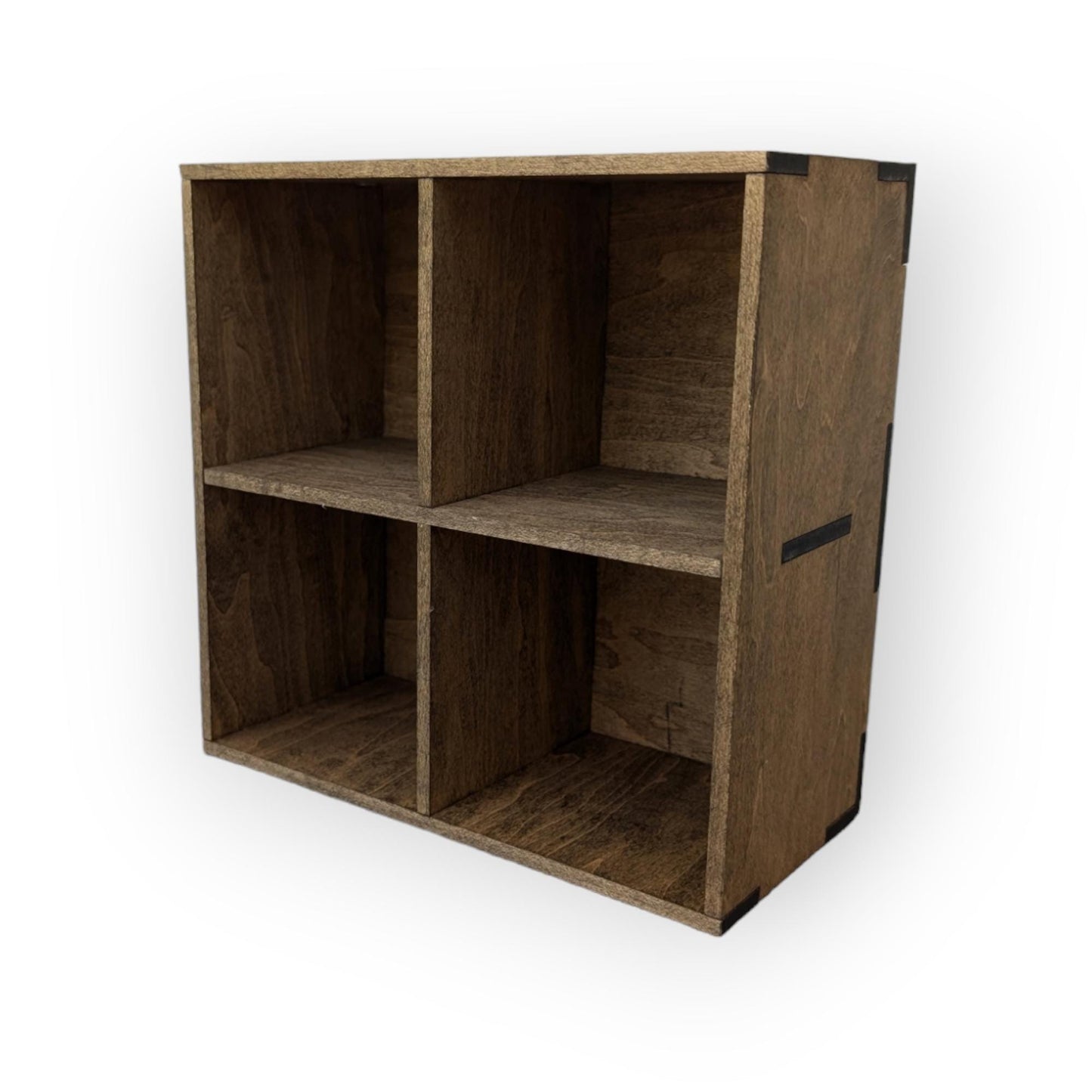 4 Compartment Wooden Display Shelf - 4x4 - Trinket Shelf - Curio Cabinet