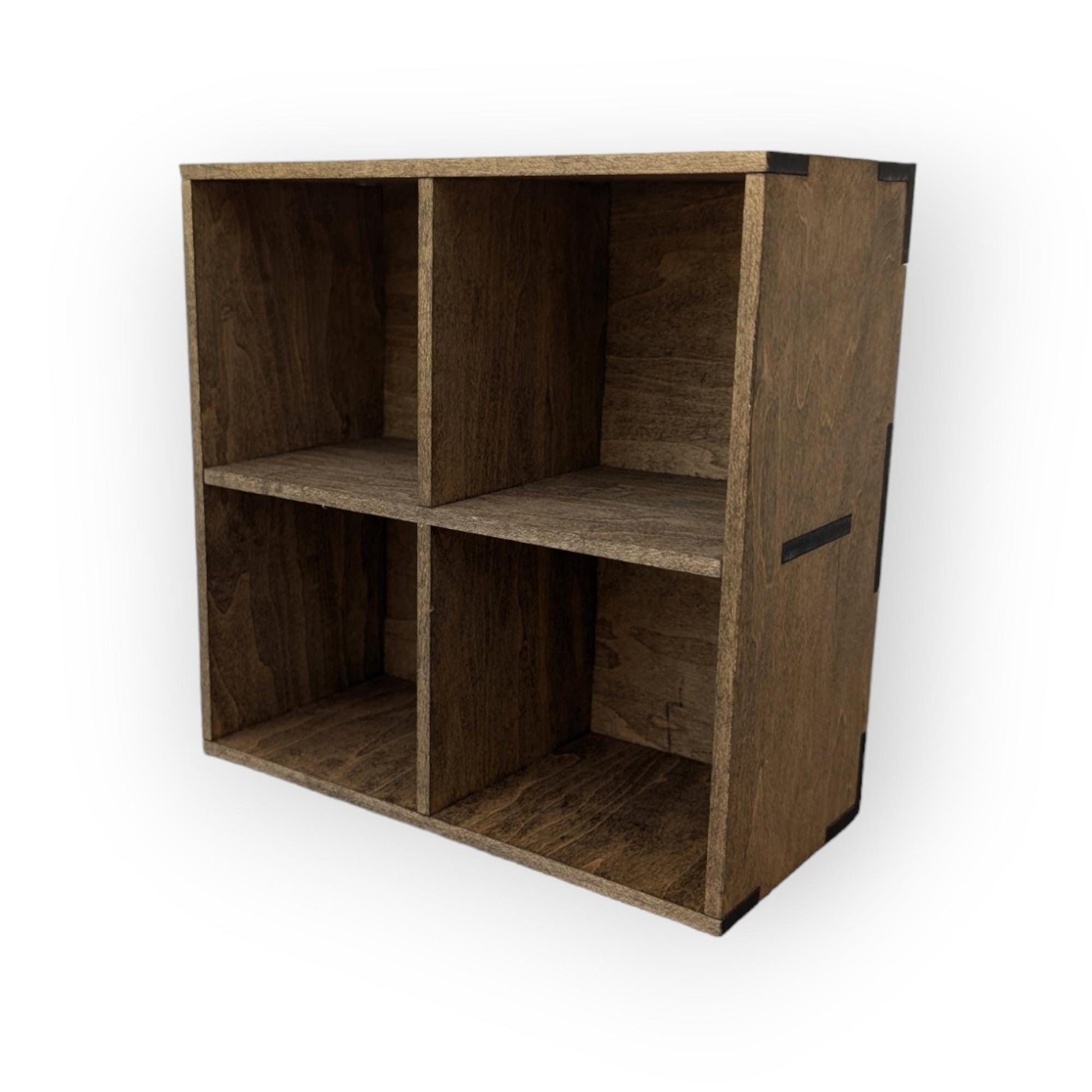 4 Compartment Wooden Display Shelf - 4x4 - Trinket Shelf - Curio Cabinet