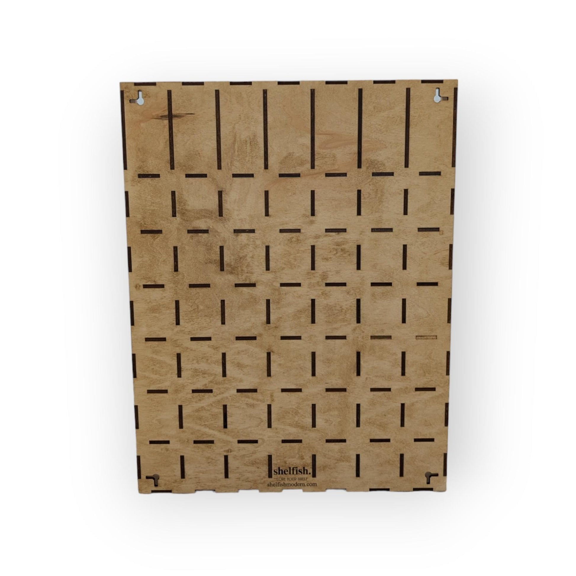 49 Compartment Wooden Display Shelf - Multiple Compartment Sizes - Trinket Shelf - Curio Cabinet