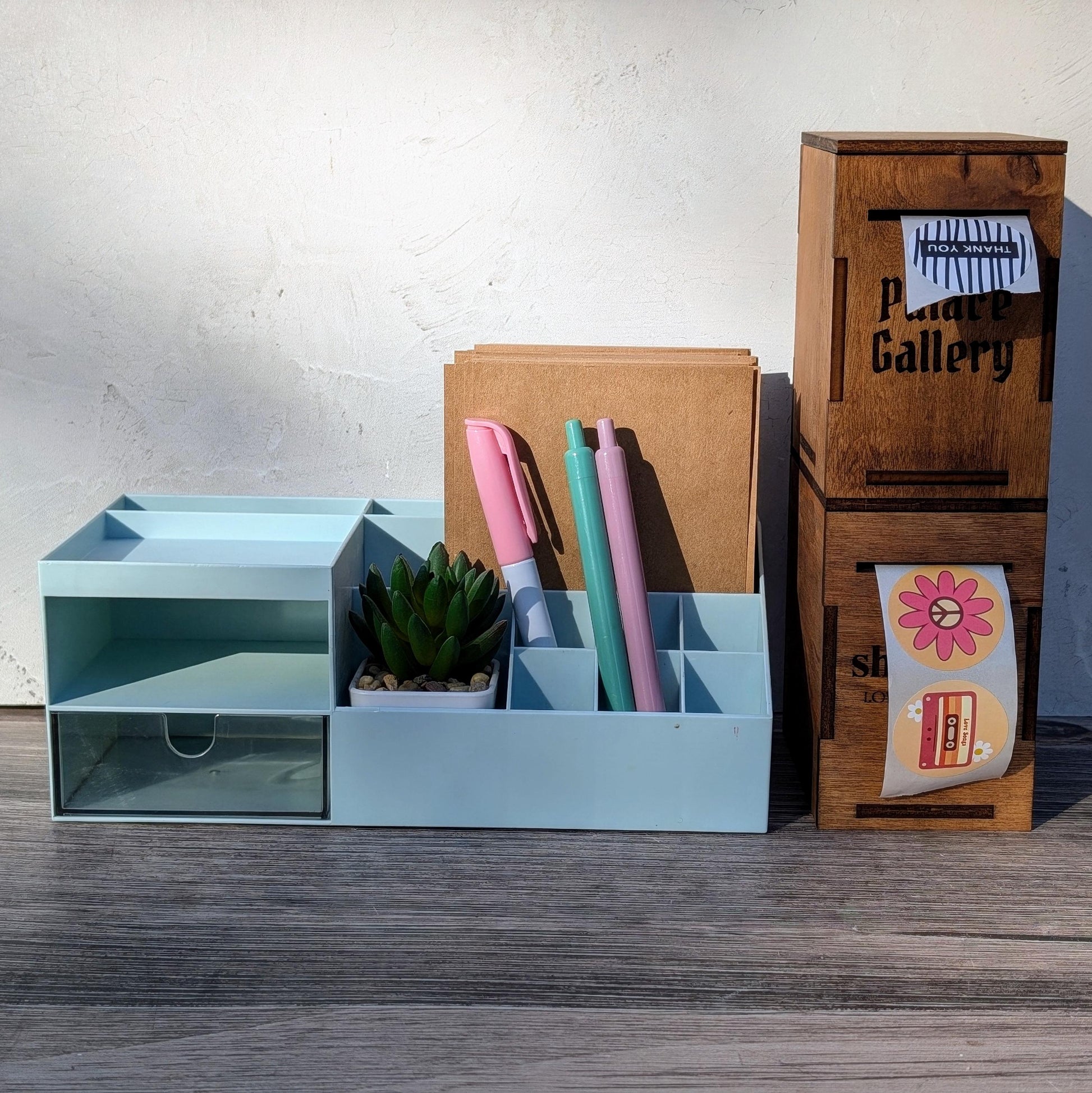 Custom Logo Sticker Dispenser Box