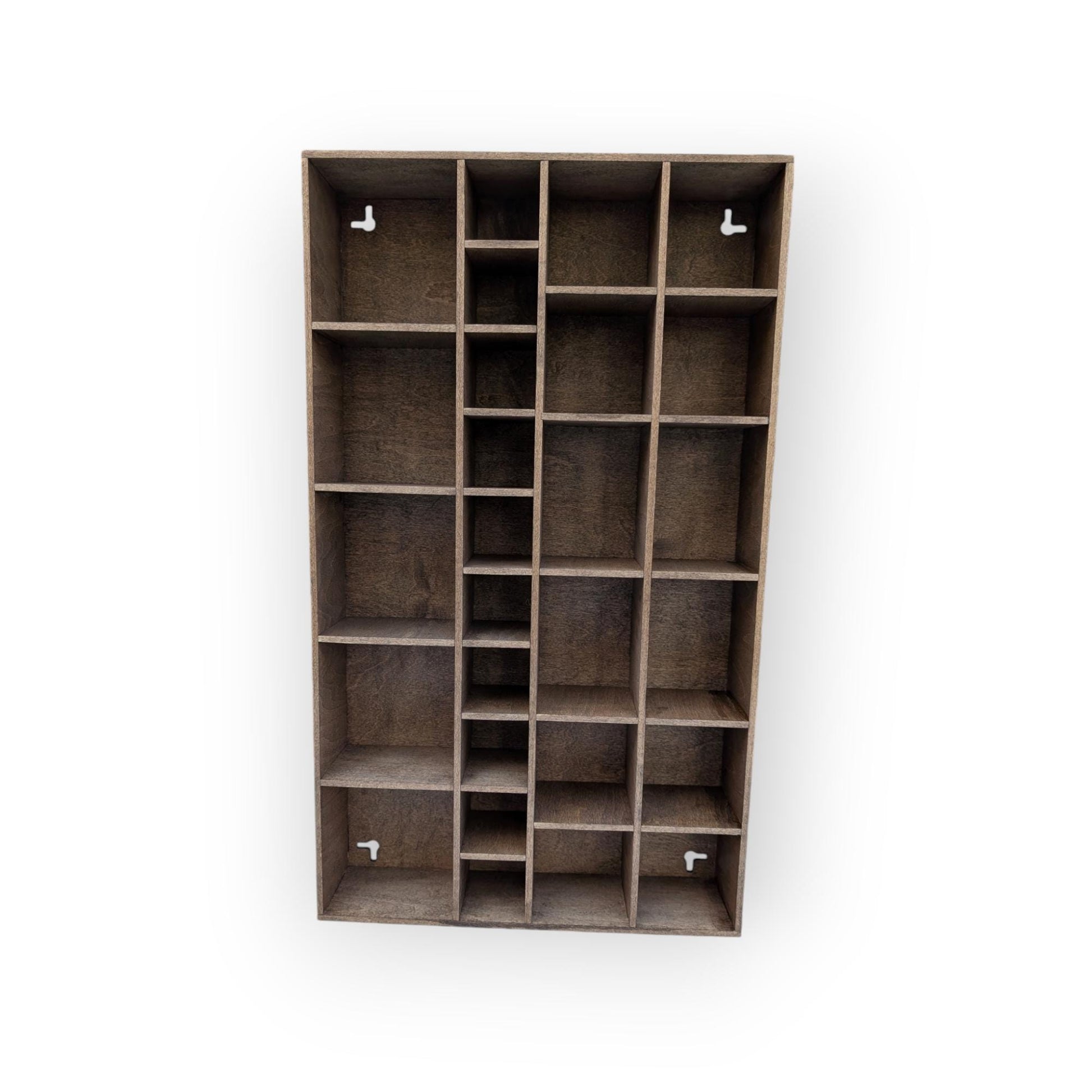 Shadow Box Wooden Display Shelf - Wall Cubby Shelf - Multiple Compartment Sizes - #25 - Trinket Shelf - Curio Cabinet