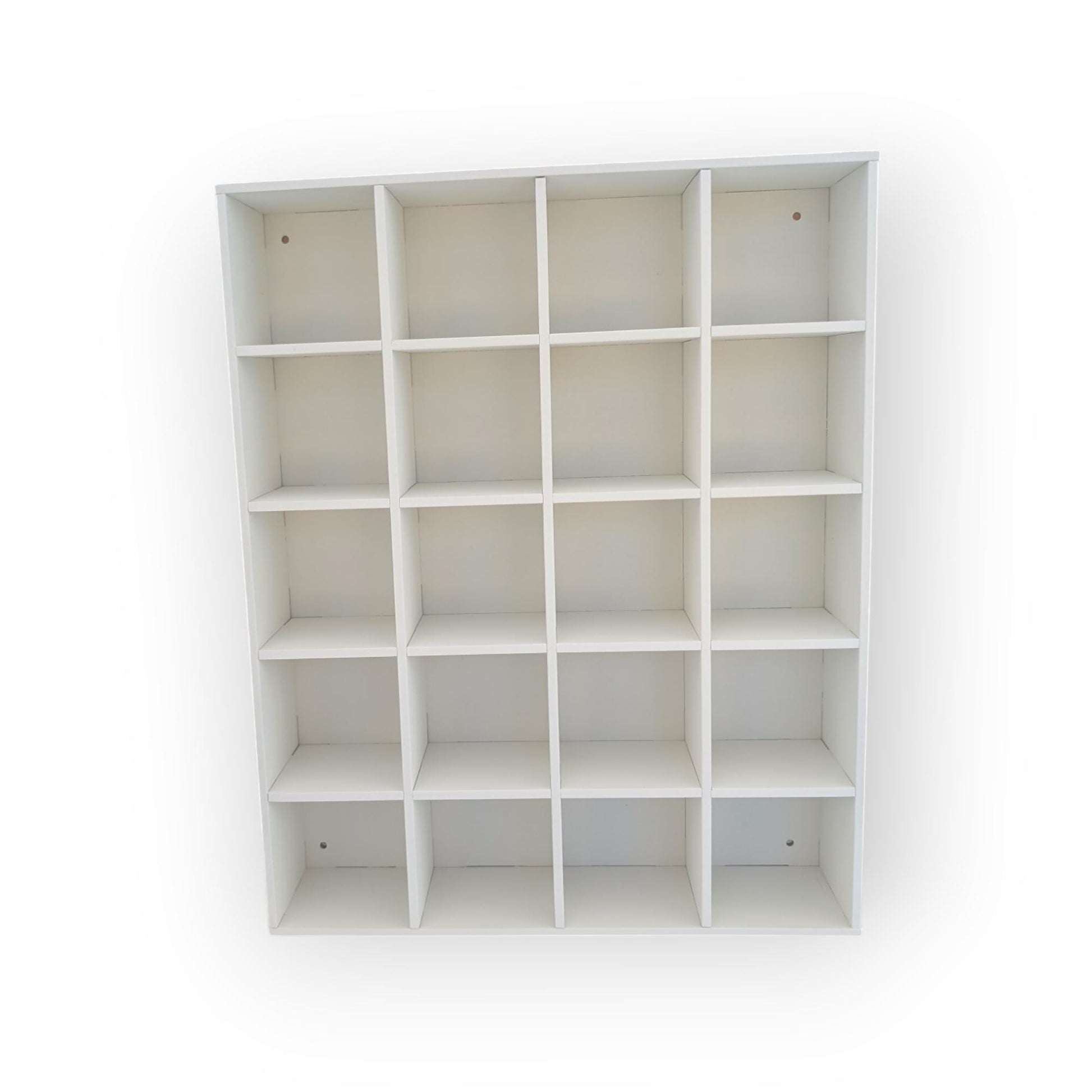 20 Compartment Wooden Display Shelf - 3x3 - Trinket Shelf - Curio Cabinet