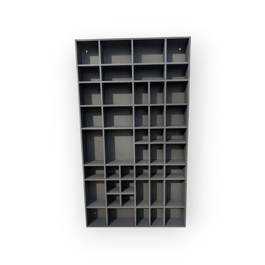 Shadow Box Wooden Display Shelf - Wall Cubby Shelf - Multiple Compartment Sizes - #34A - Trinket Shelf - Curio Cabinet