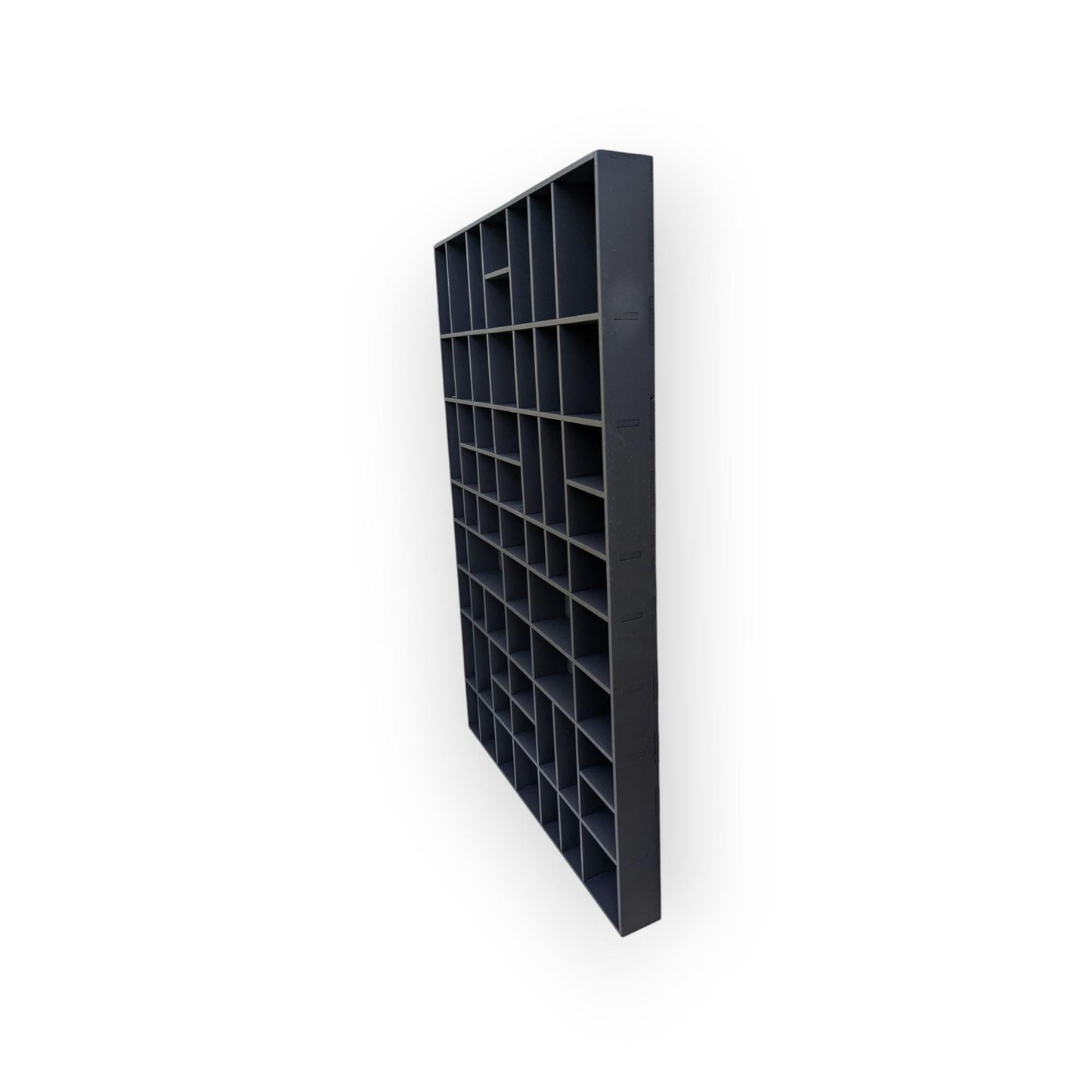 Multi Compartment Wooden Display Shelf-Crystal Display Shelf-Curio Cabinet- Knick Knack Display - Printer Tray -Figure Organizer Display #12