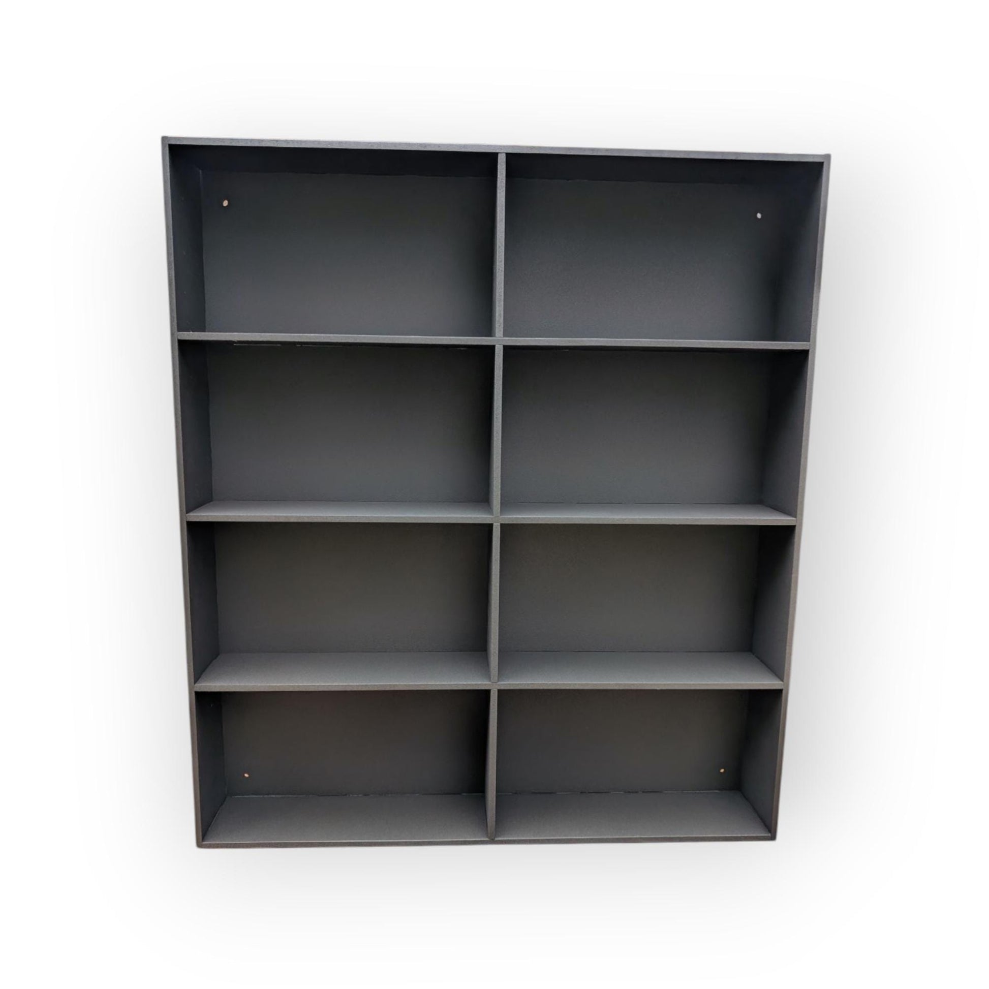 8 Compartment Wooden Display Shelf - 5x9 - Trinket Shelf - Curio Cabinet
