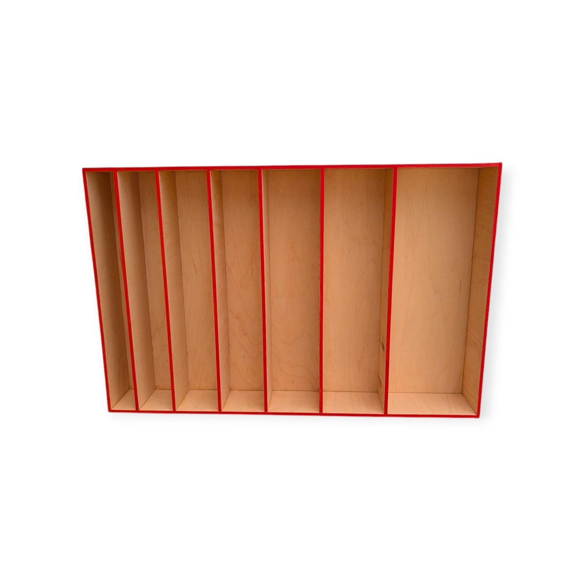 Multi Compartment Wooden Display Shelf-Crystal Display Shelf -Curio Cabinet- Knick Knack Display - Printer Tray-Figure Organizer Display #38