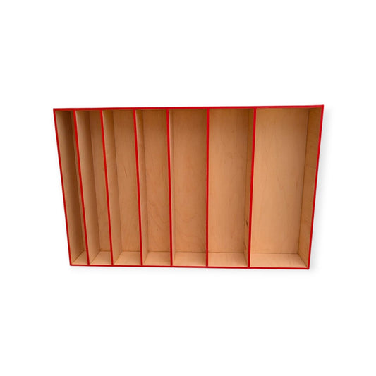 Shadow Box Wooden Display Shelf - Wall Cubby Shelf - Multiple Compartment Sizes - #42 - Trinket Shelf - Curio Cabinet