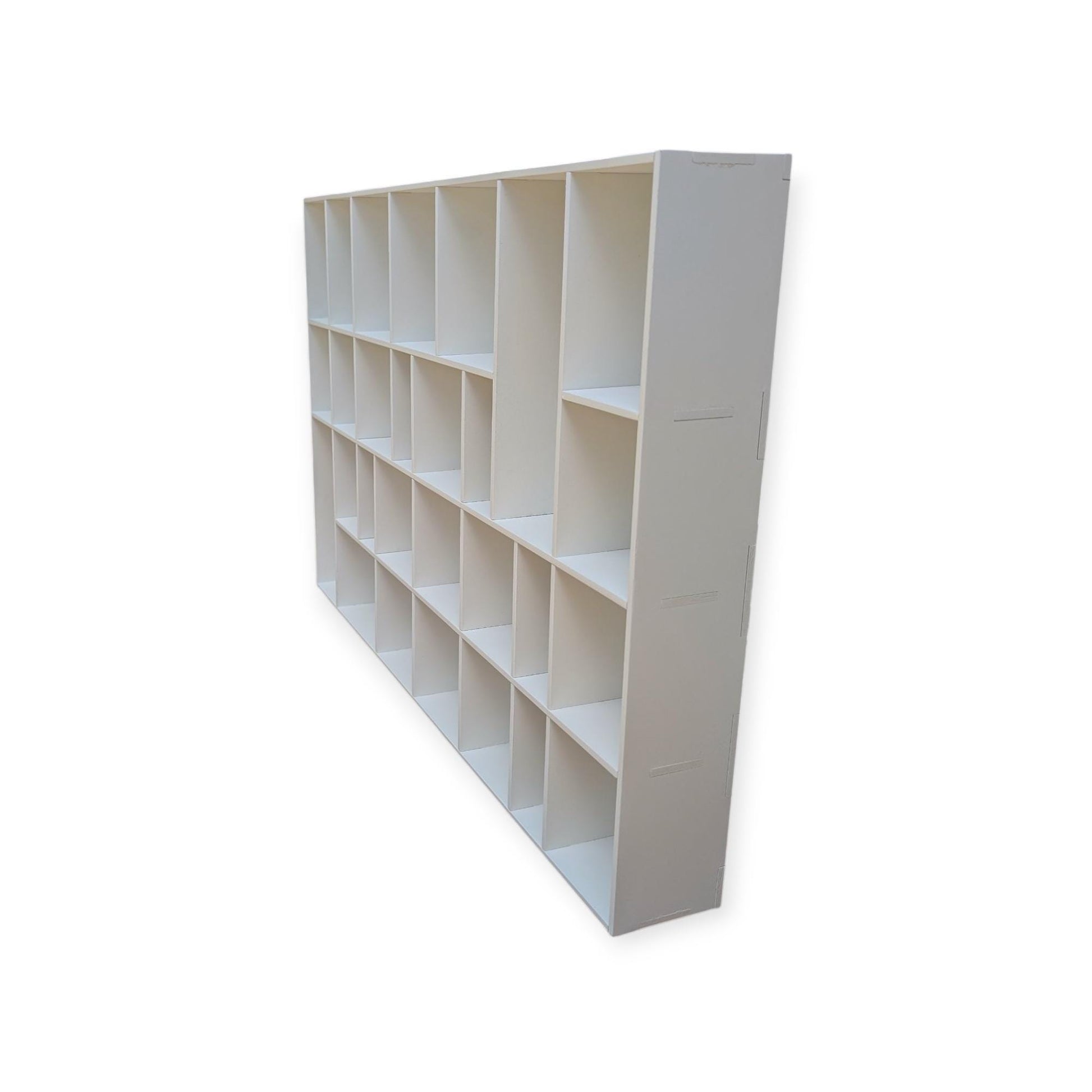 Multi Compartment Wooden Display Shelf -Crystal Display Shelf -Curio Cabinet- Knick Knack Display Printer Tray Figure Organizer Display #44b