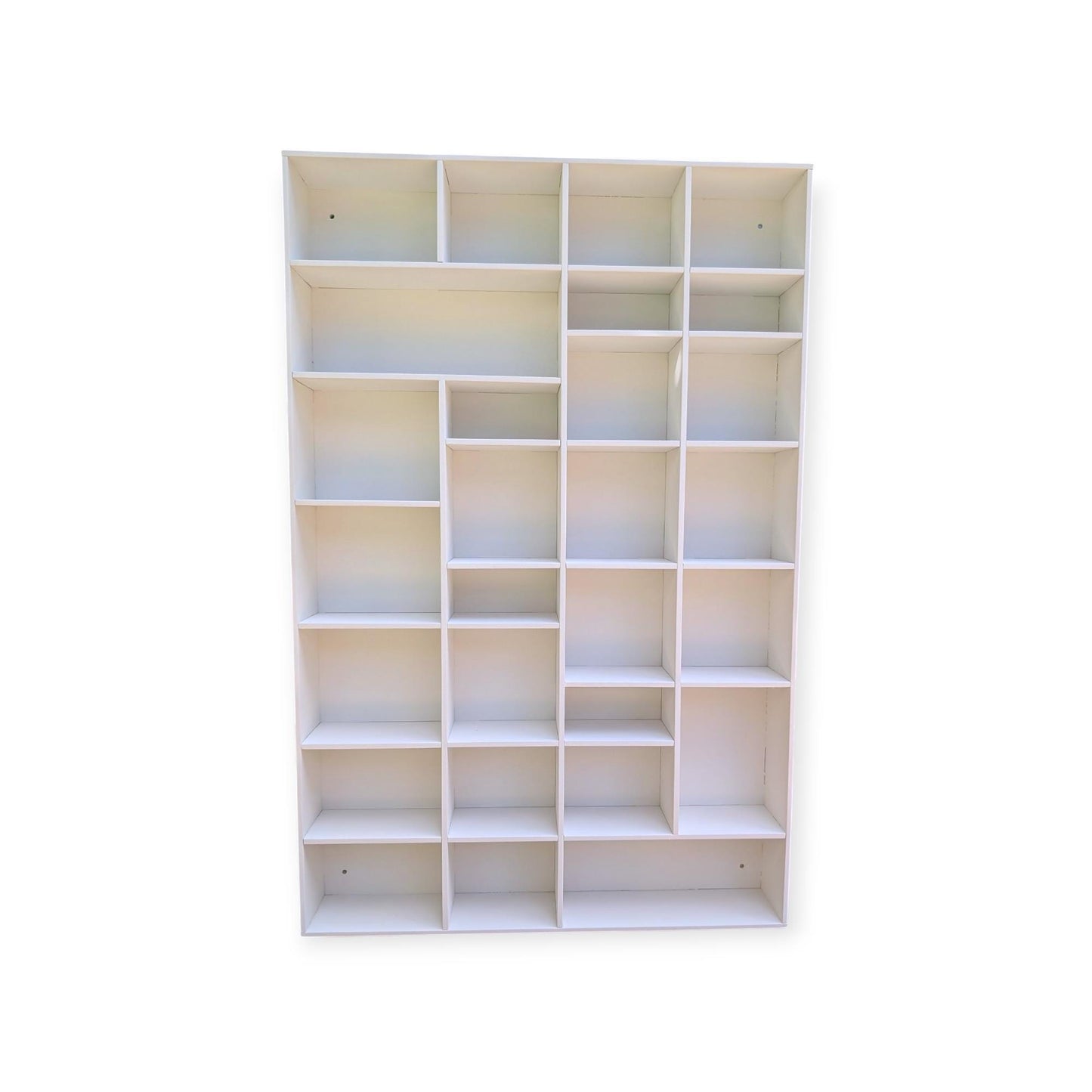 Multi Compartment Wooden Display Shelf -Crystal Display Shelf -Curio Cabinet- Knick Knack Display Printer Tray Figure Organizer Display #44b