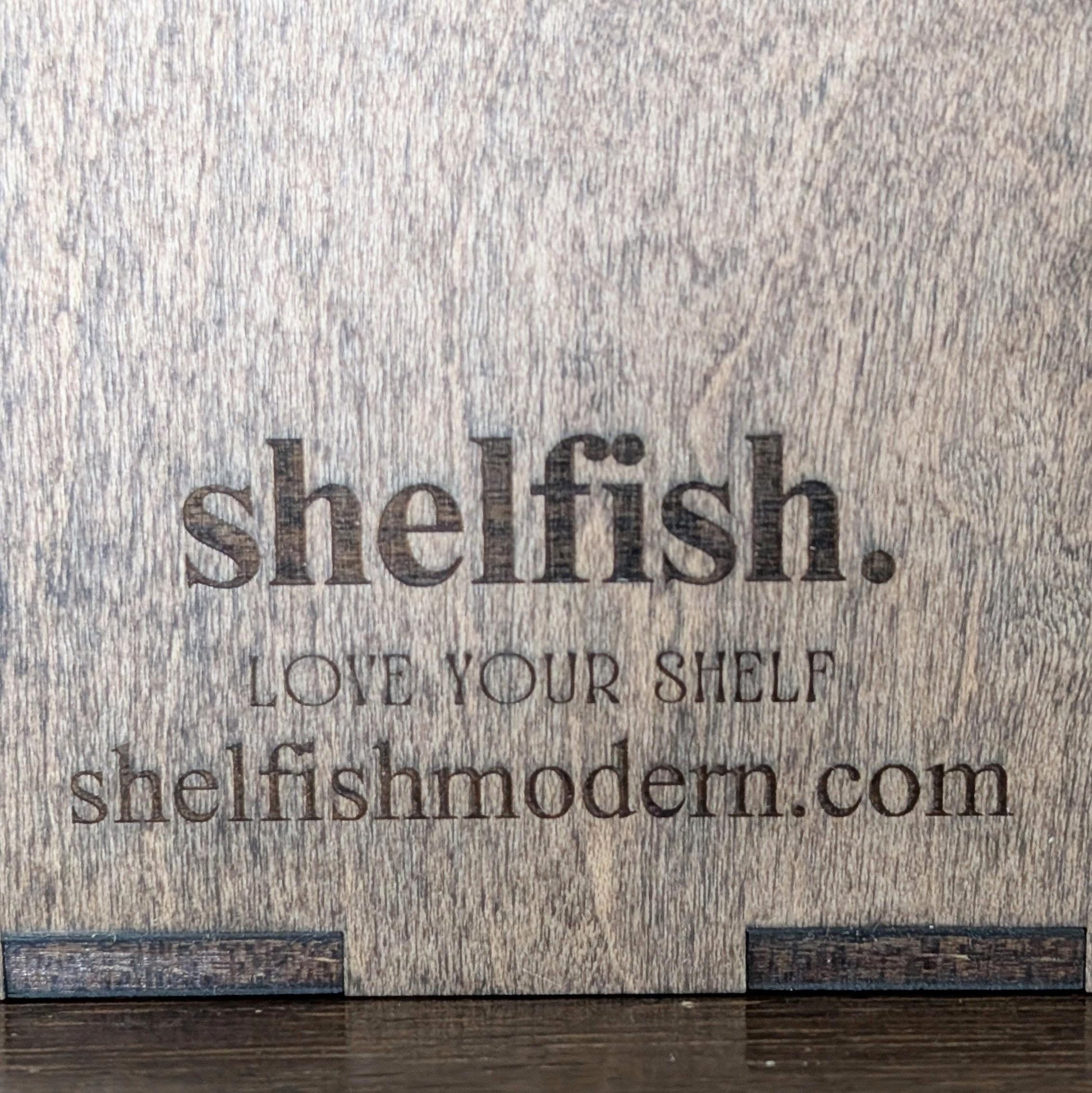 30 Compartment Wooden Display Shelf - 2x2 - Trinket Shelf - Curio Cabinet