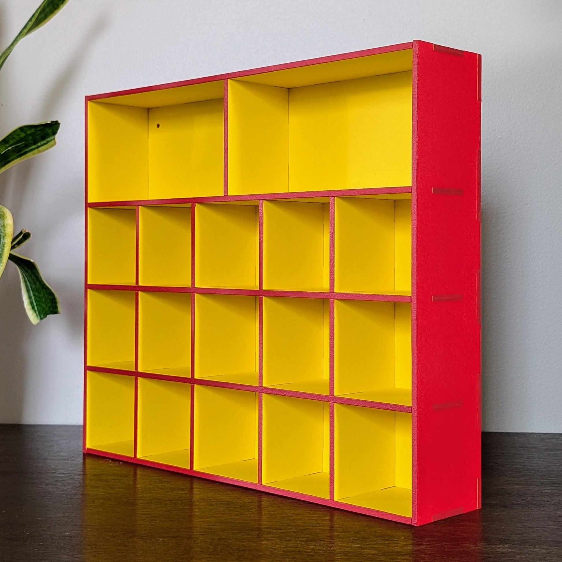 Shadow Box Wooden Display Shelf - Wall Cubby Shelf - Multiple Compartment Sizes - #54 - Trinket Shelf - Curio Cabinet