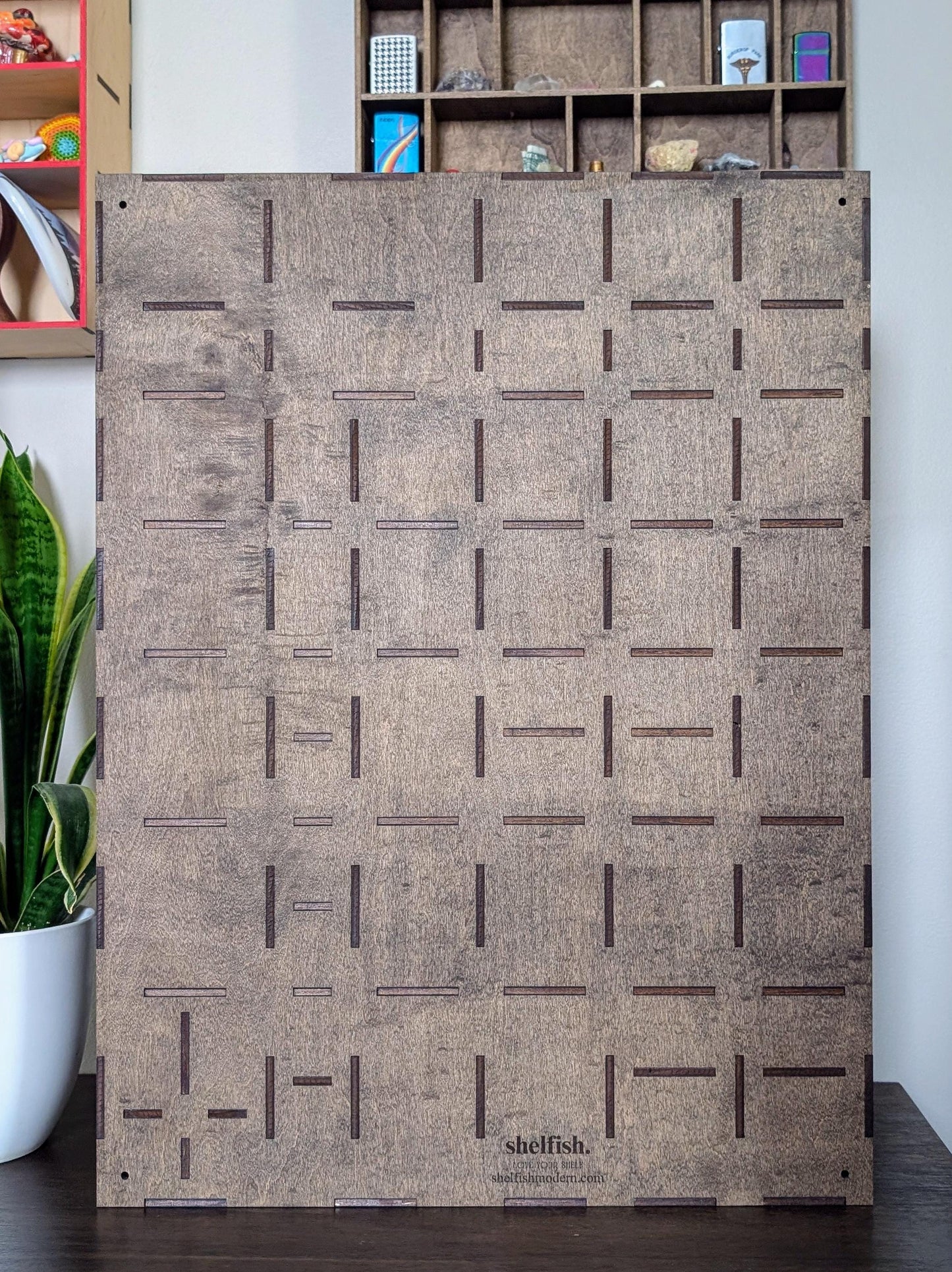 Shadow Box Wooden Display Shelf - Wall Cubby Shelf - Multiple Compartment Sizes - #2 - Trinket Shelf - Curio Cabinet