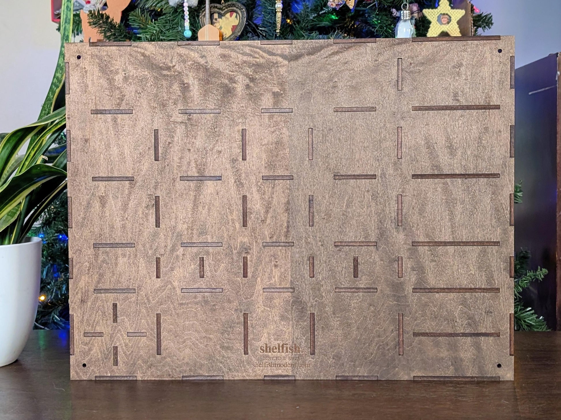 Shadow Box Wooden Display Shelf - Wall Cubby Shelf - Multiple Compartment Sizes - #7a - Trinket Shelf - Curio Cabinet