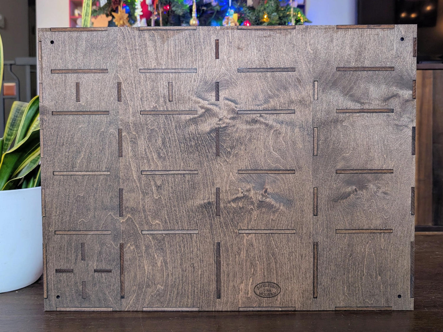 Shadow Box Wooden Display Shelf - Wall Cubby Shelf - Multiple Compartment Sizes - #1 - Trinket Shelf - Curio Cabinet